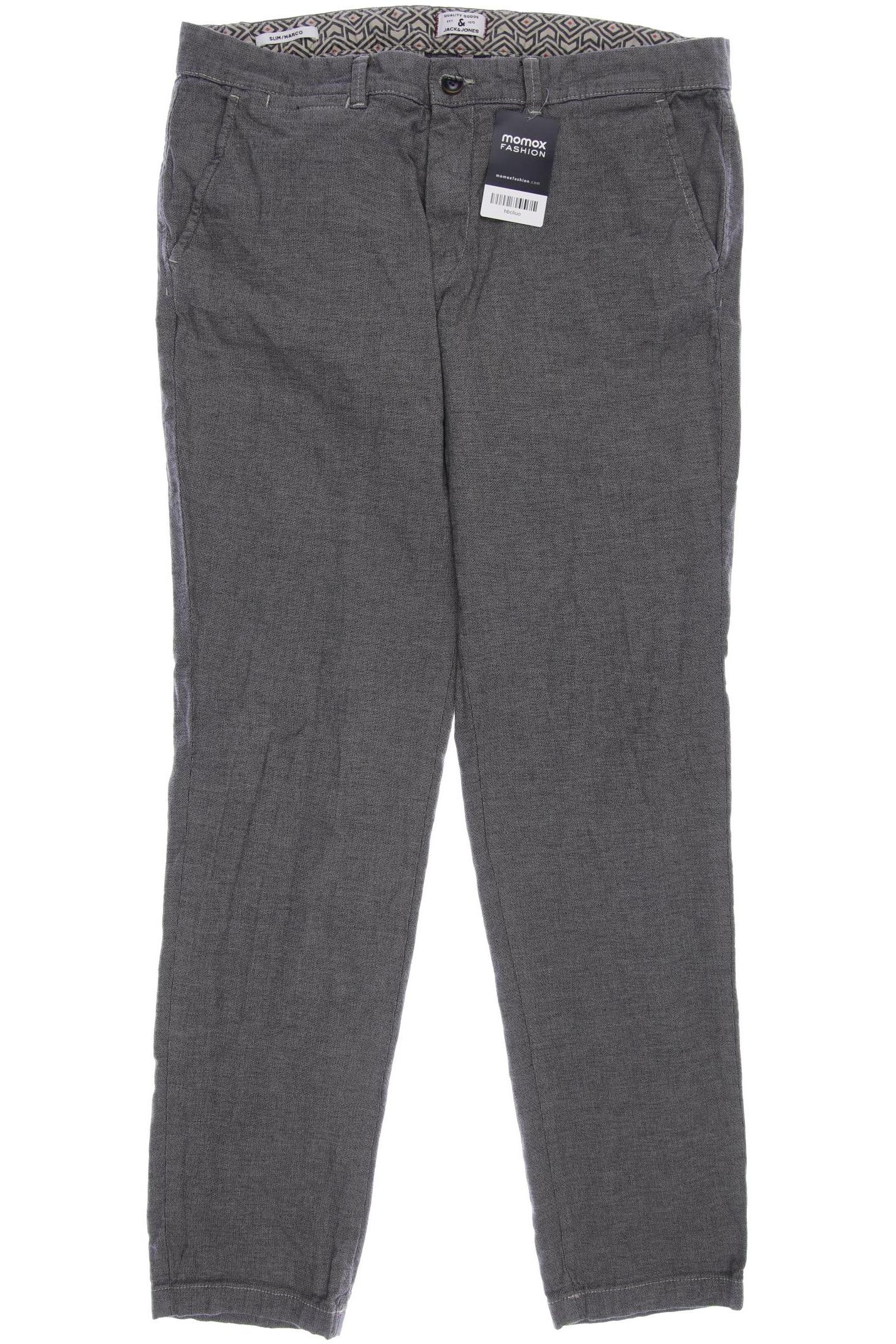 

Jack & Jones Herren Stoffhose, grau