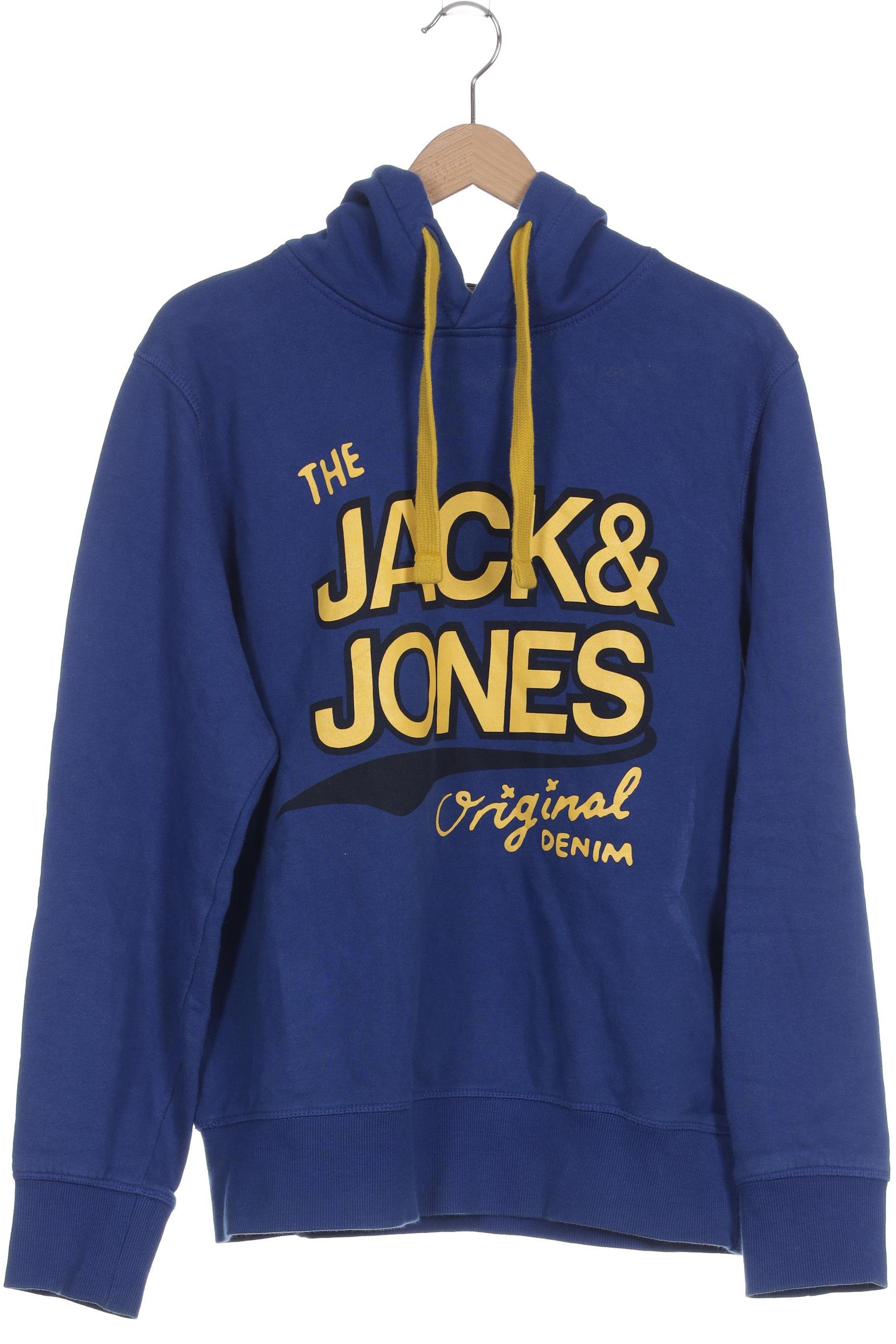 

Jack & Jones Herren Kapuzenpullover, blau, Gr.