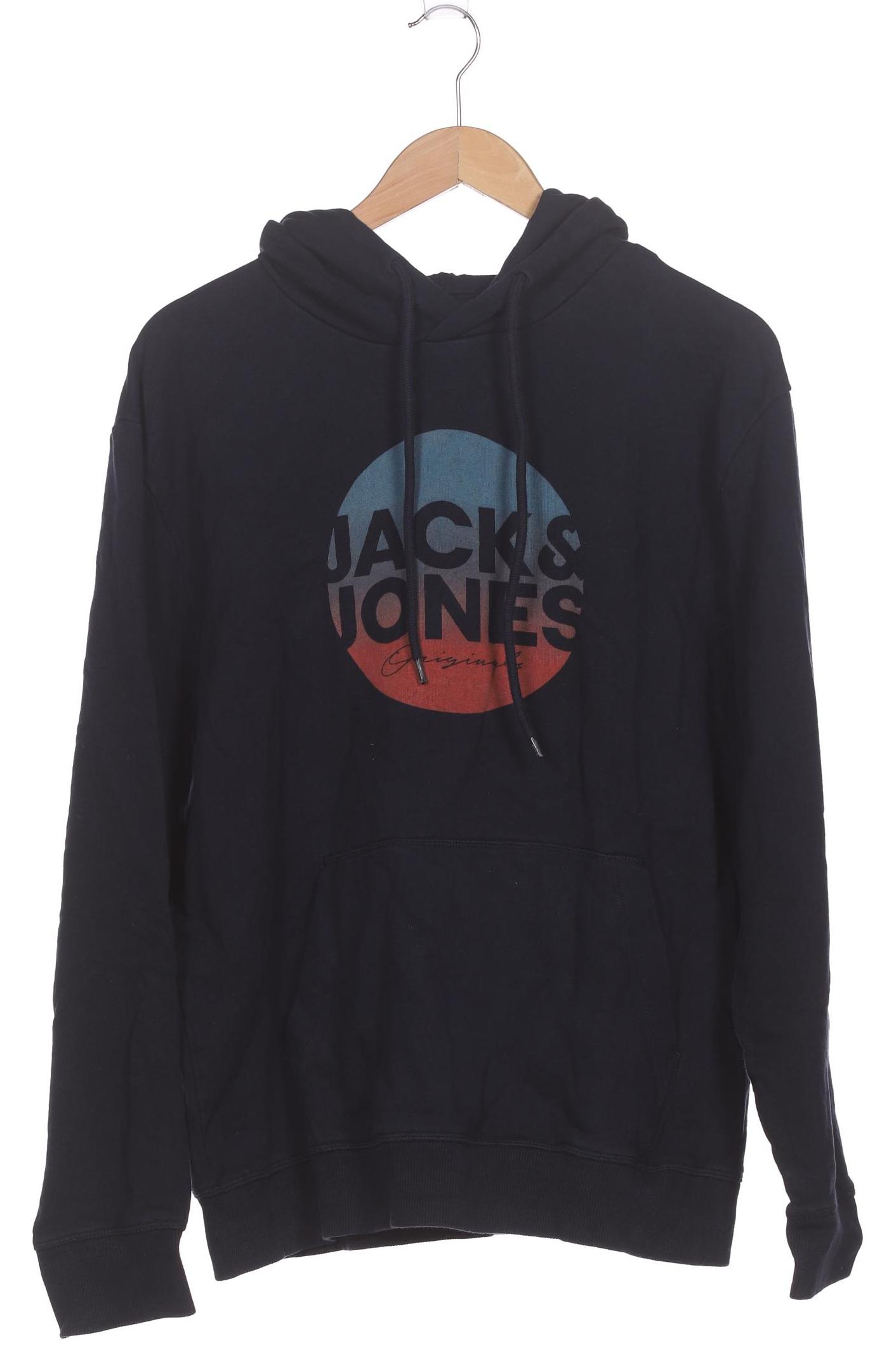 

Jack & Jones Herren Kapuzenpullover, blau, Gr. 56