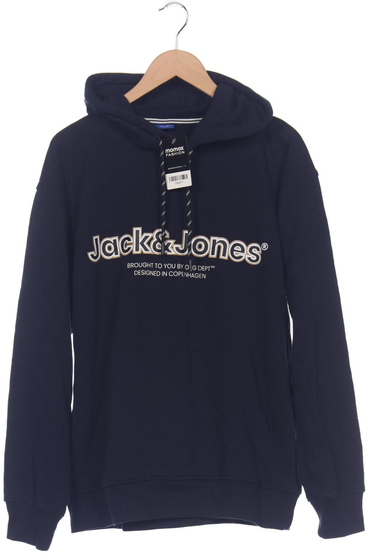

Jack & Jones Herren Kapuzenpullover, marineblau, Gr. 54