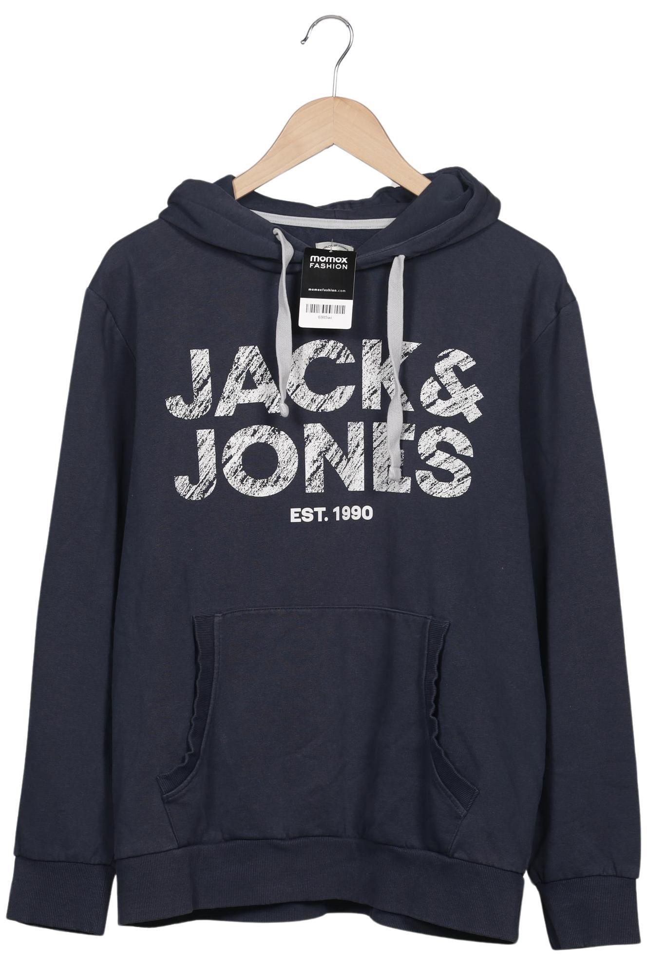 

Jack & Jones Herren Kapuzenpullover, marineblau, Gr. 54