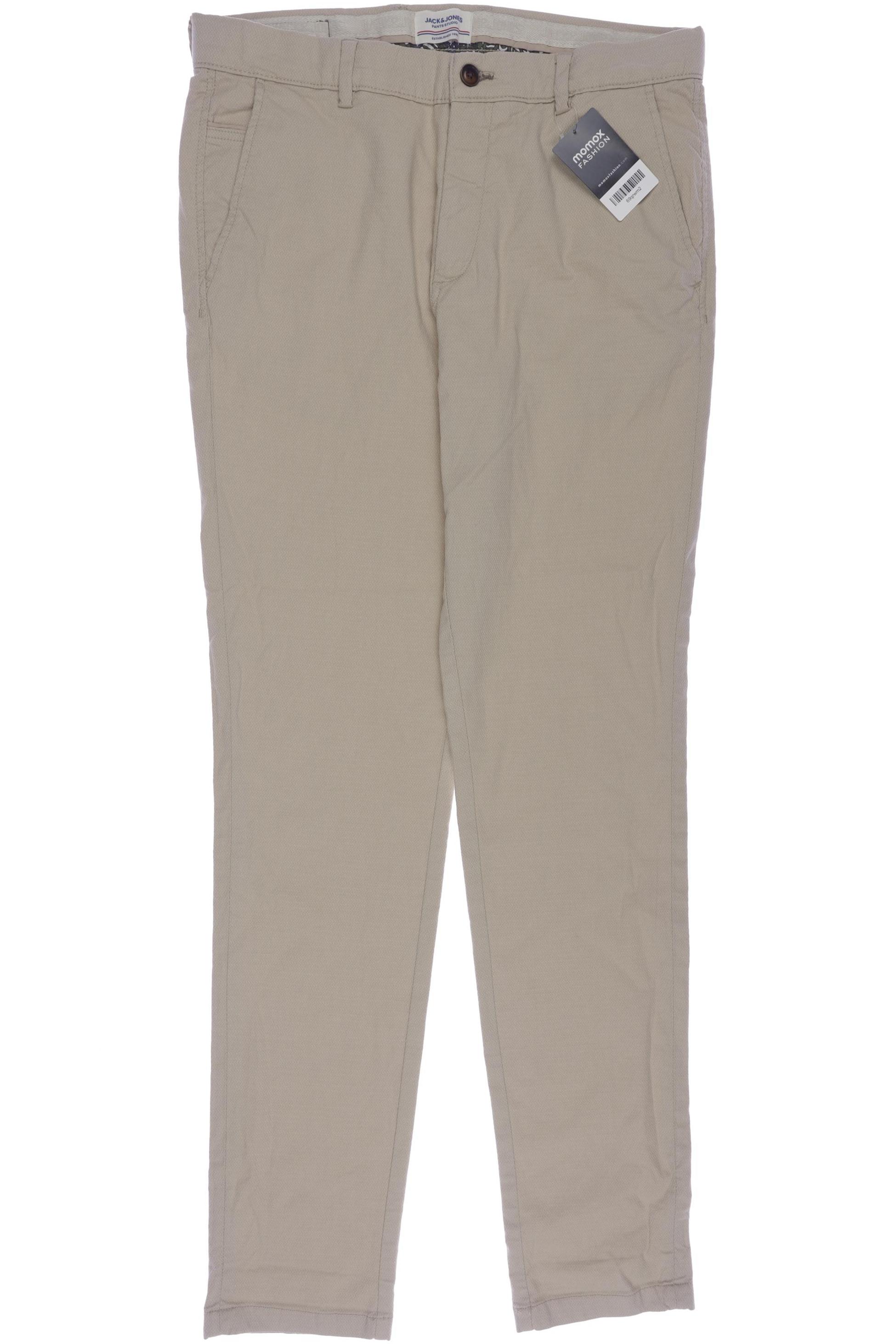 

Jack & Jones Herren Stoffhose, beige, Gr. 34