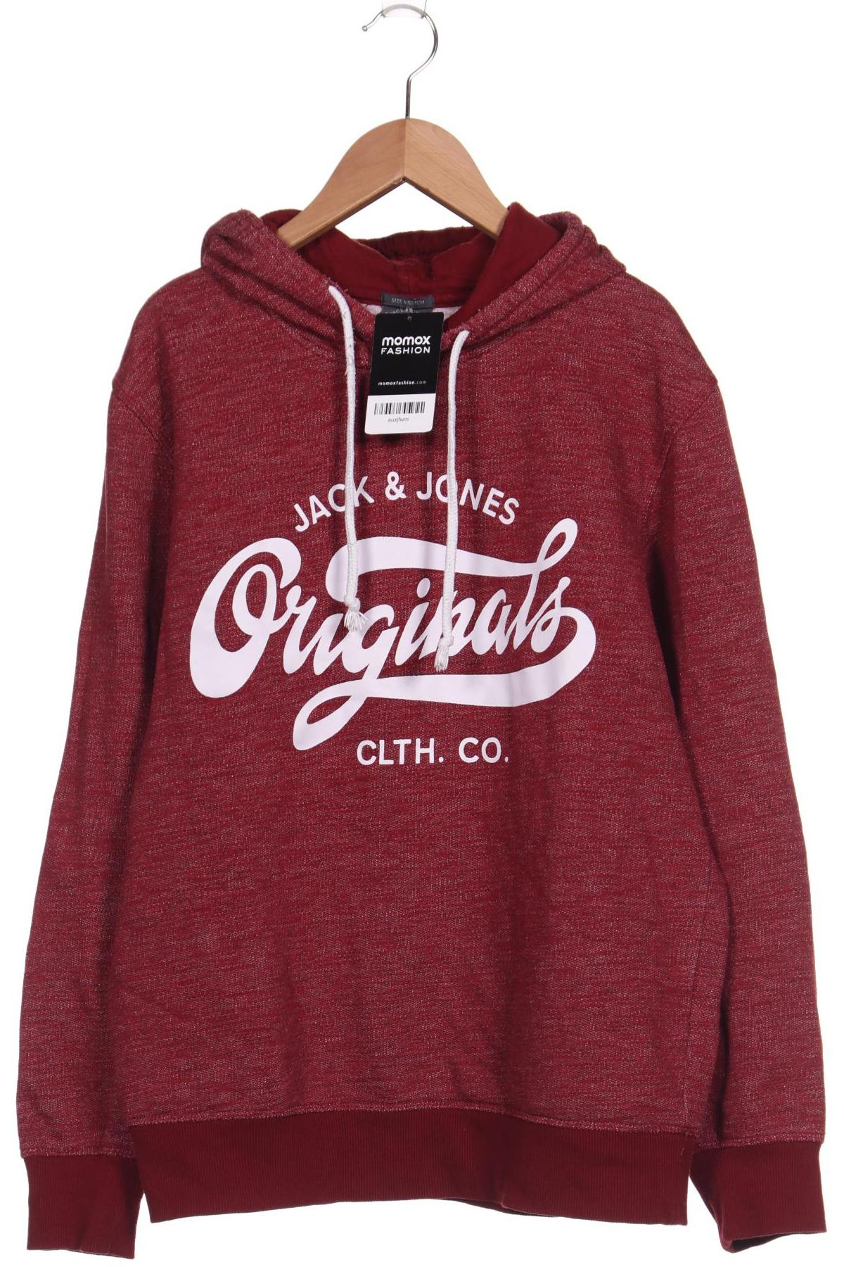 

Jack & Jones Herren Kapuzenpullover, bordeaux, Gr. 48