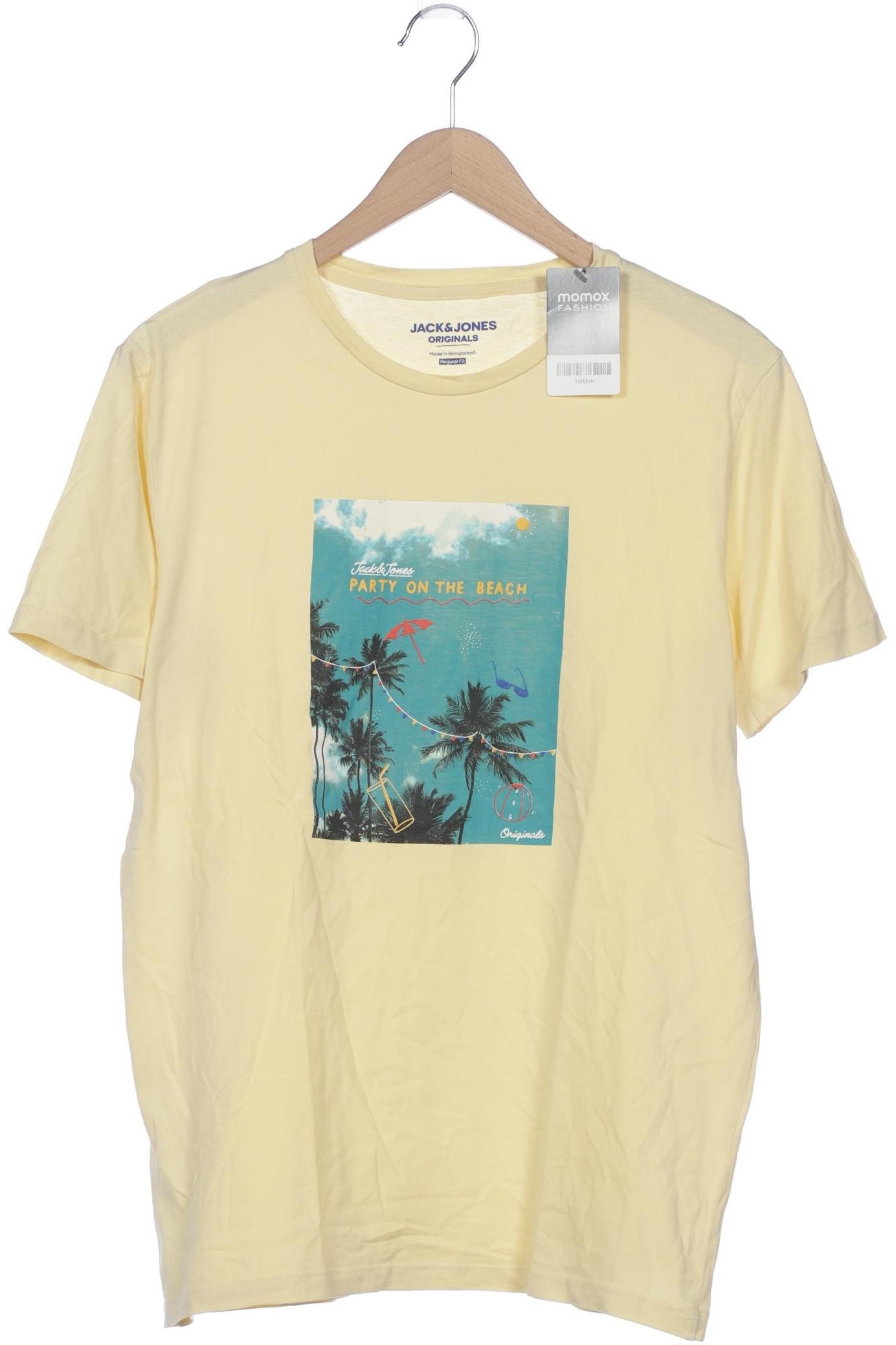 

Jack & Jones Herren T-Shirt, gelb, Gr. 52