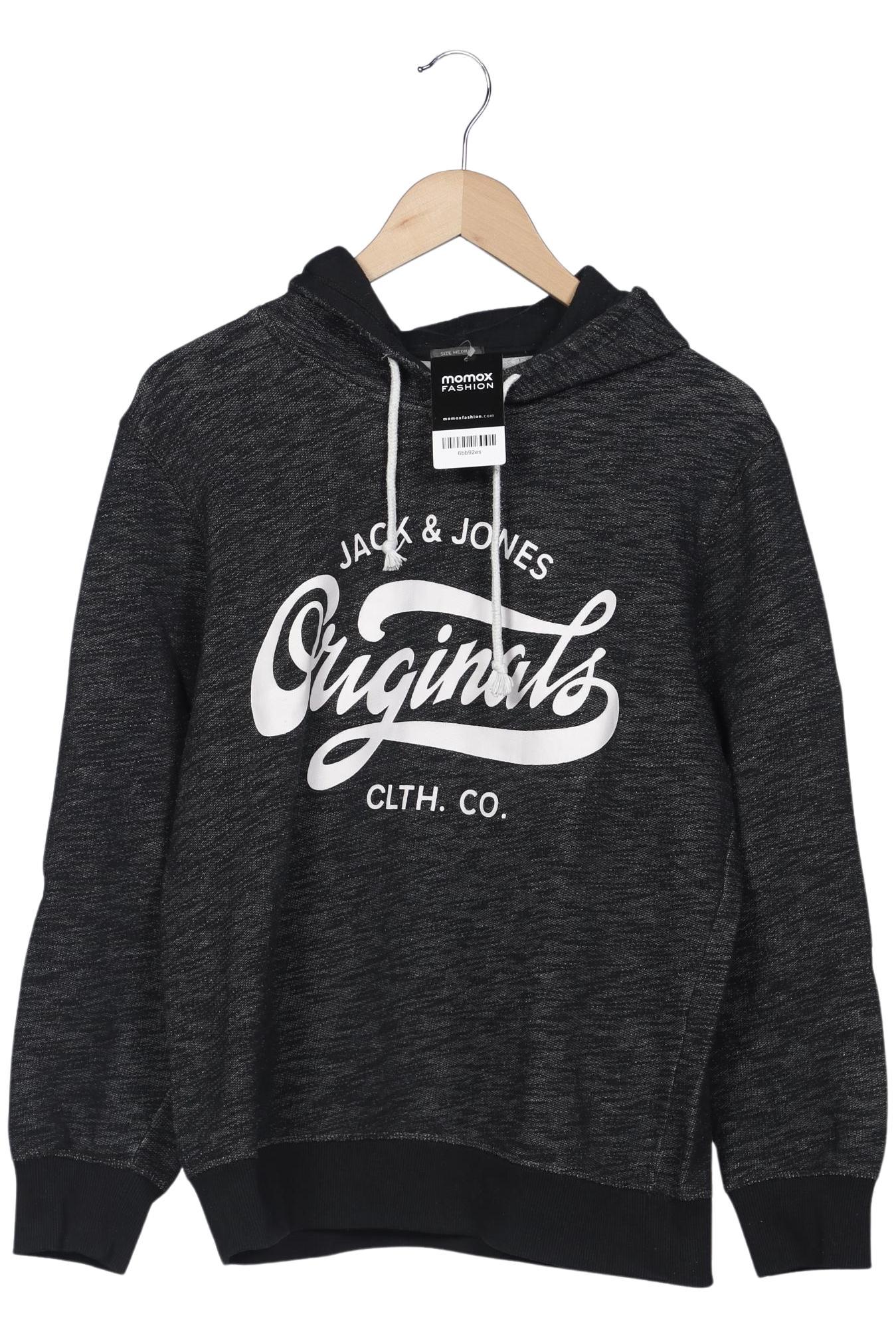 

Jack & Jones Herren Kapuzenpullover, schwarz, Gr. 48