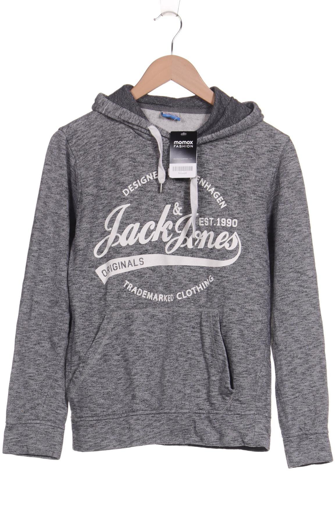 

Jack & Jones Herren Kapuzenpullover, grau, Gr. 48