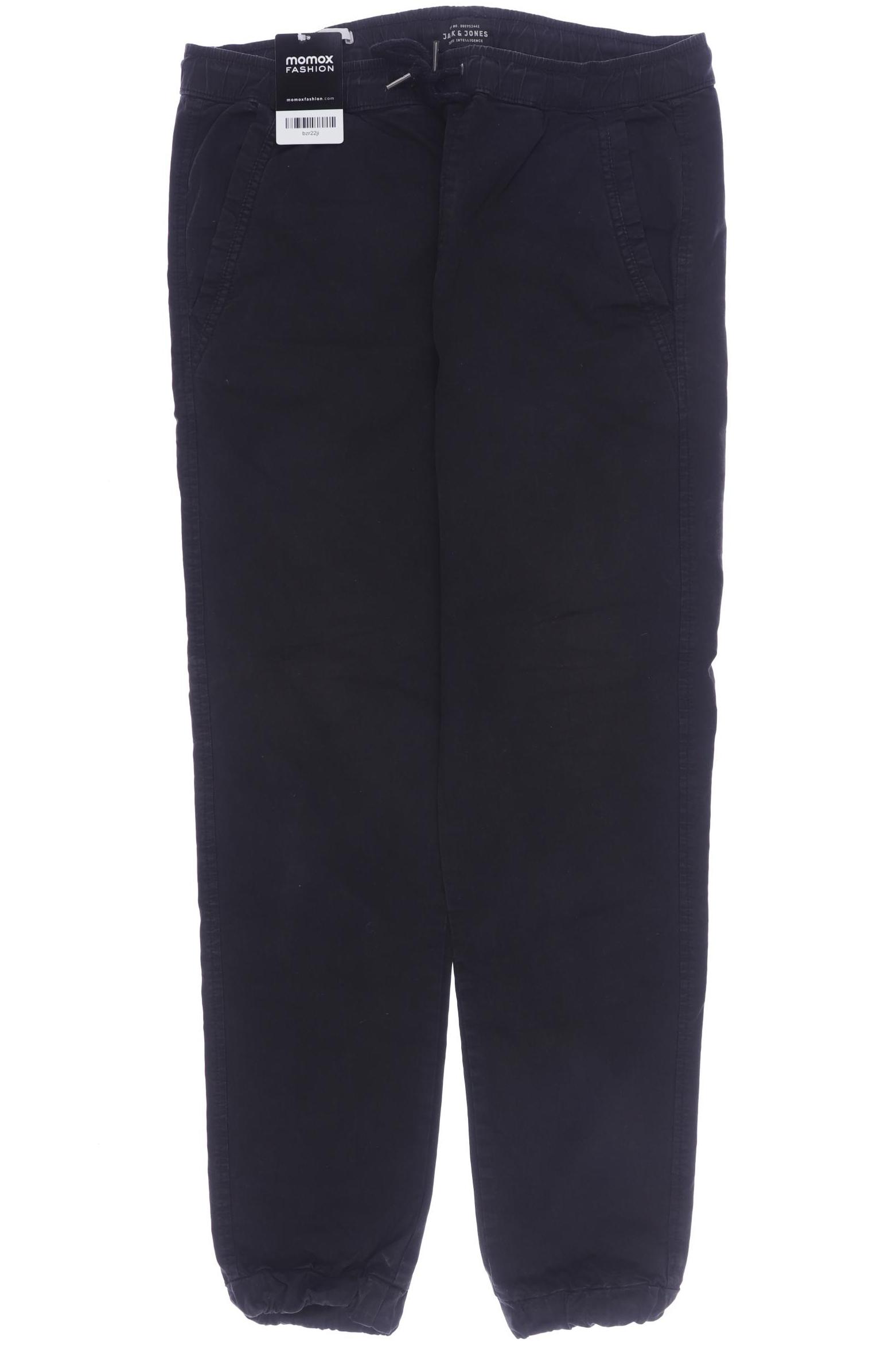 

Jack & Jones Herren Stoffhose, schwarz, Gr. 30