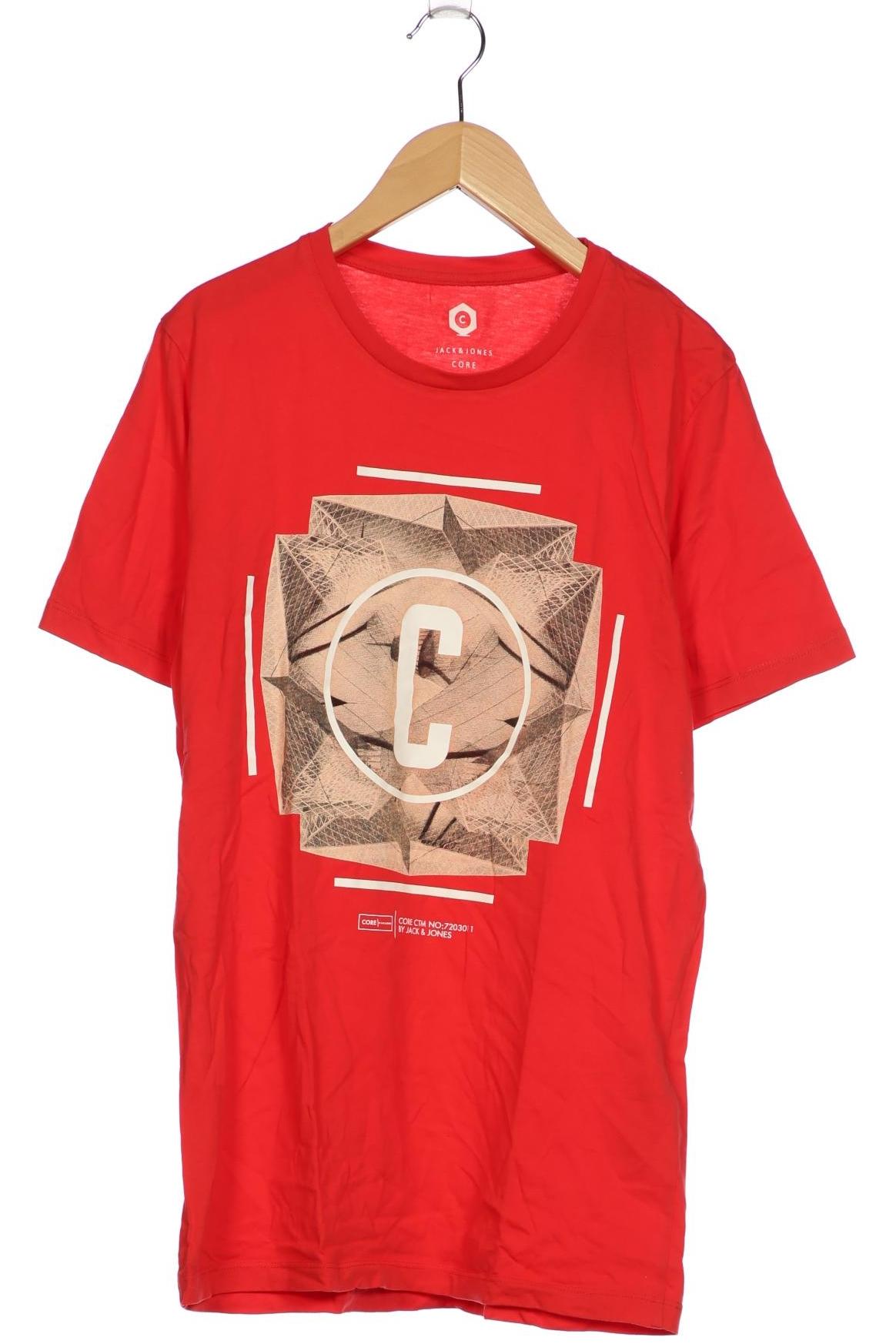 

Jack & Jones Herren T-Shirt, rot, Gr. 48