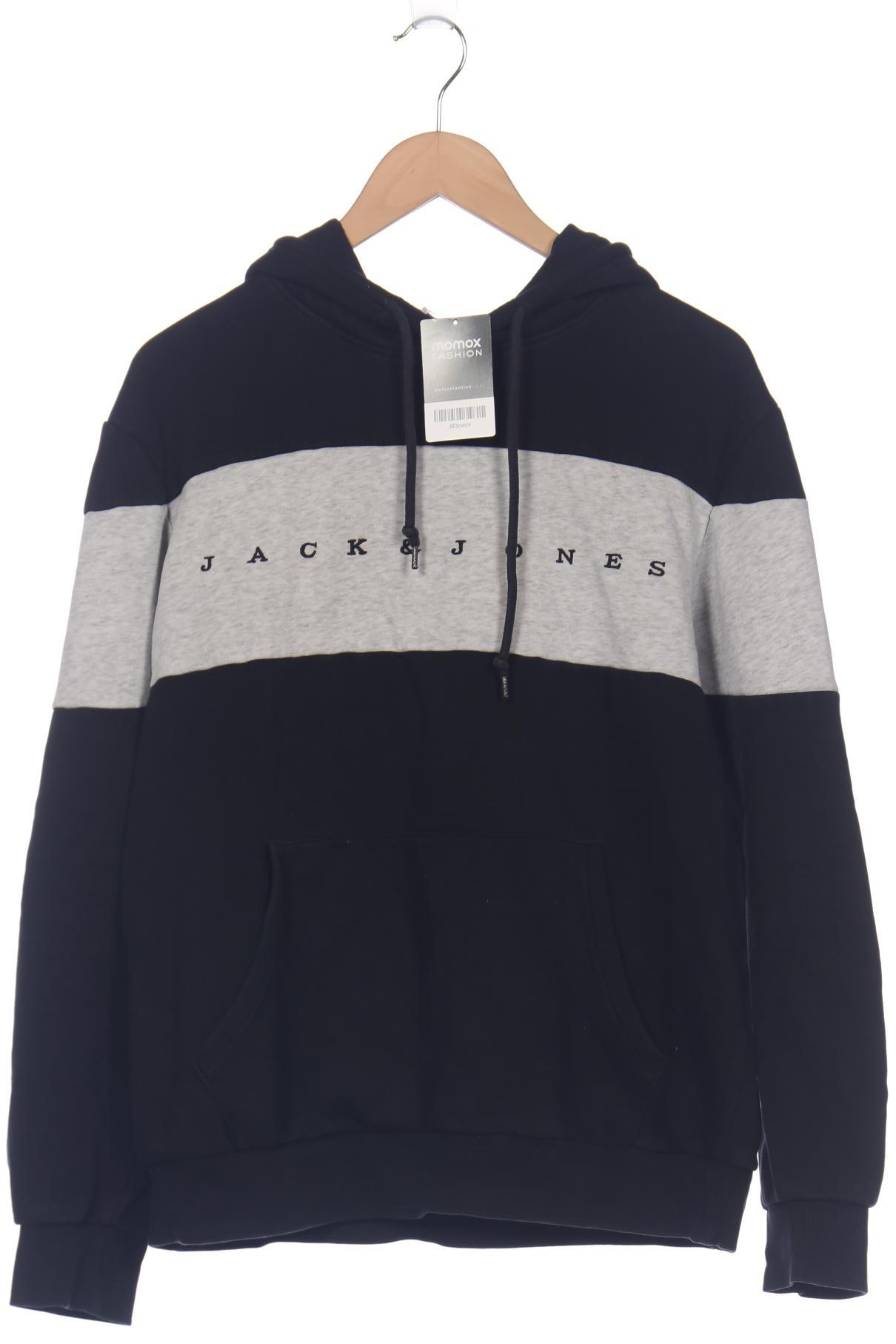 

Jack & Jones Herren Kapuzenpullover, schwarz, Gr. 52
