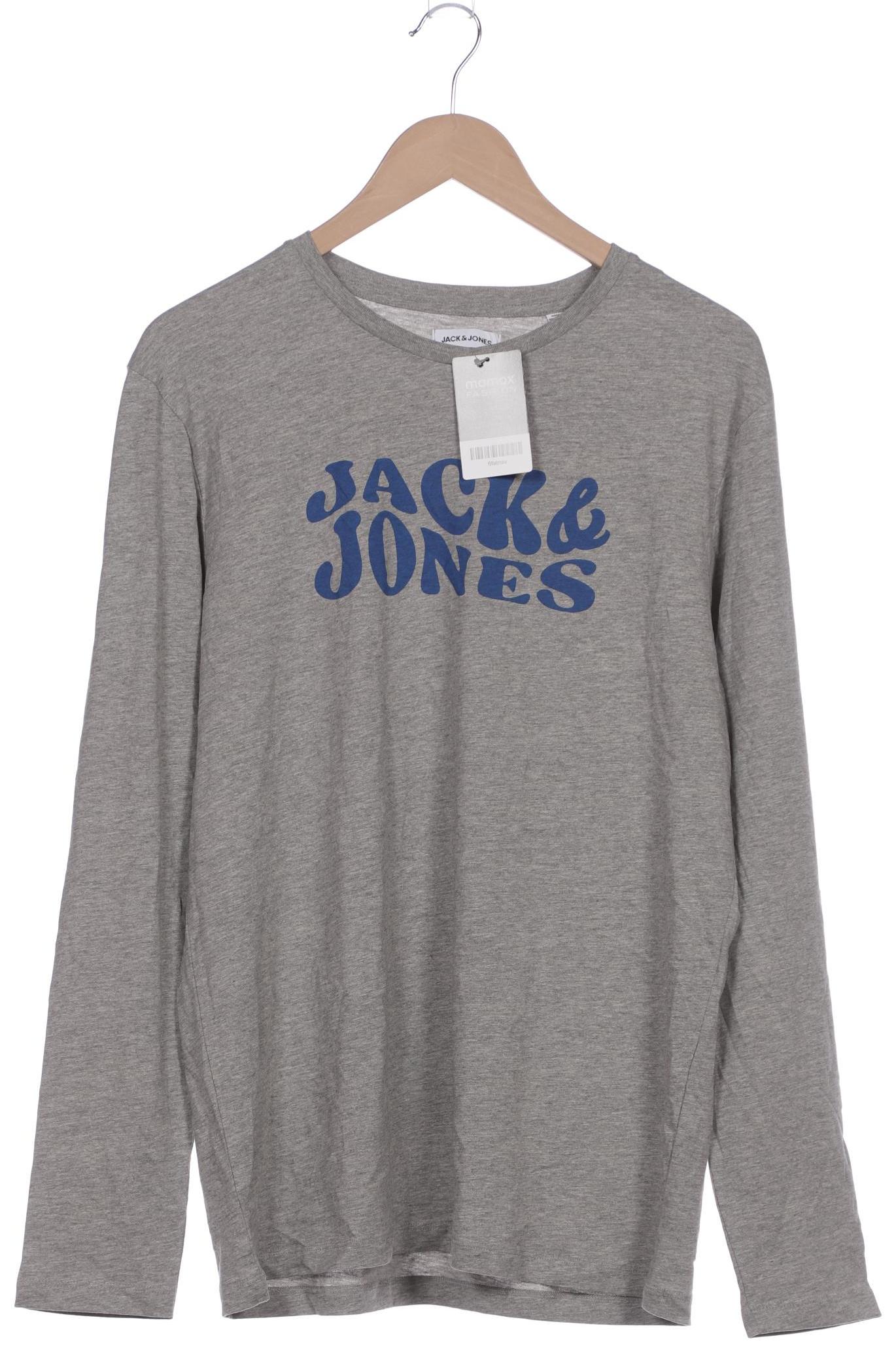 

Jack & Jones Herren Langarmshirt, grau, Gr. 52