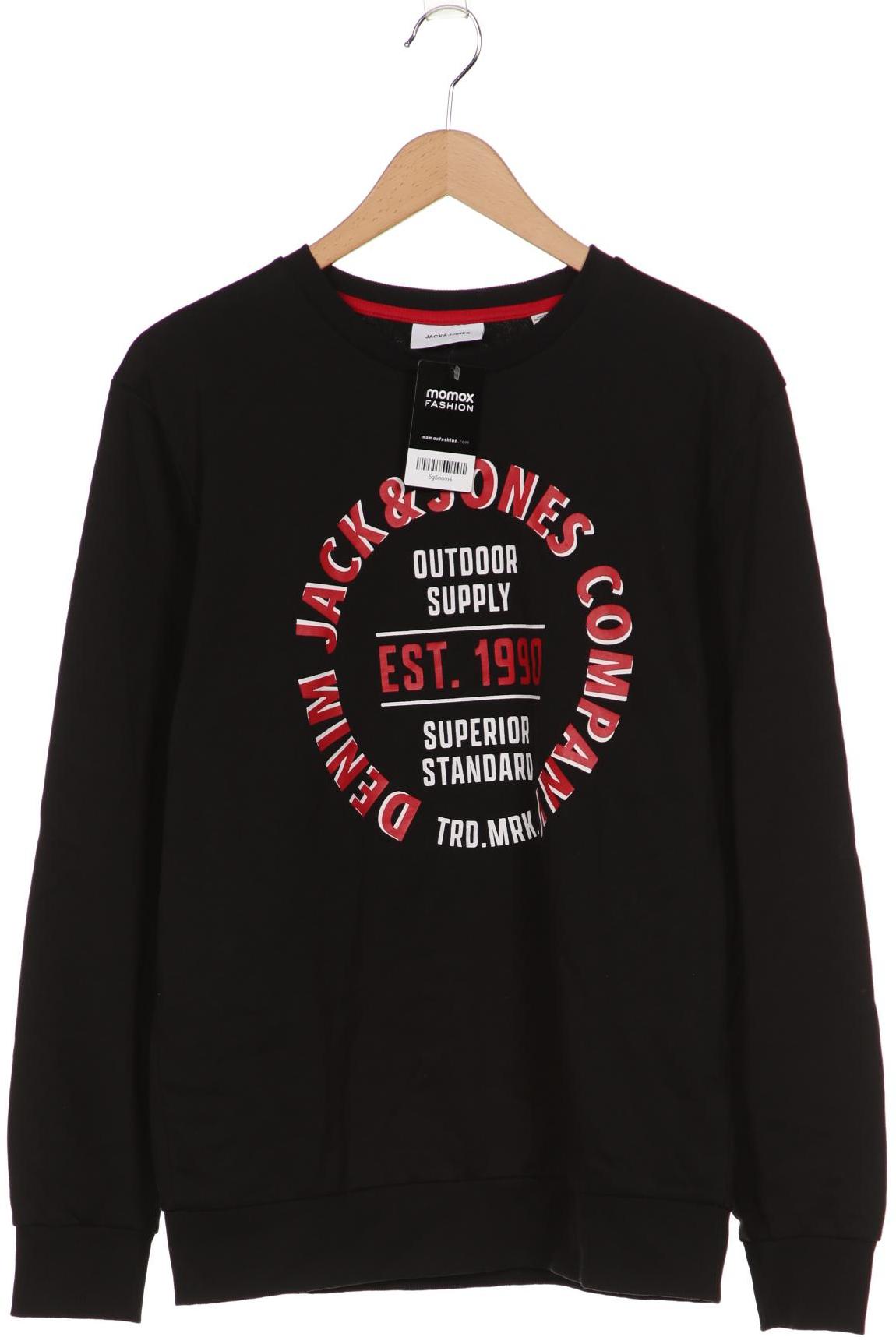 

JACK & JONES Herren Sweatshirt, schwarz