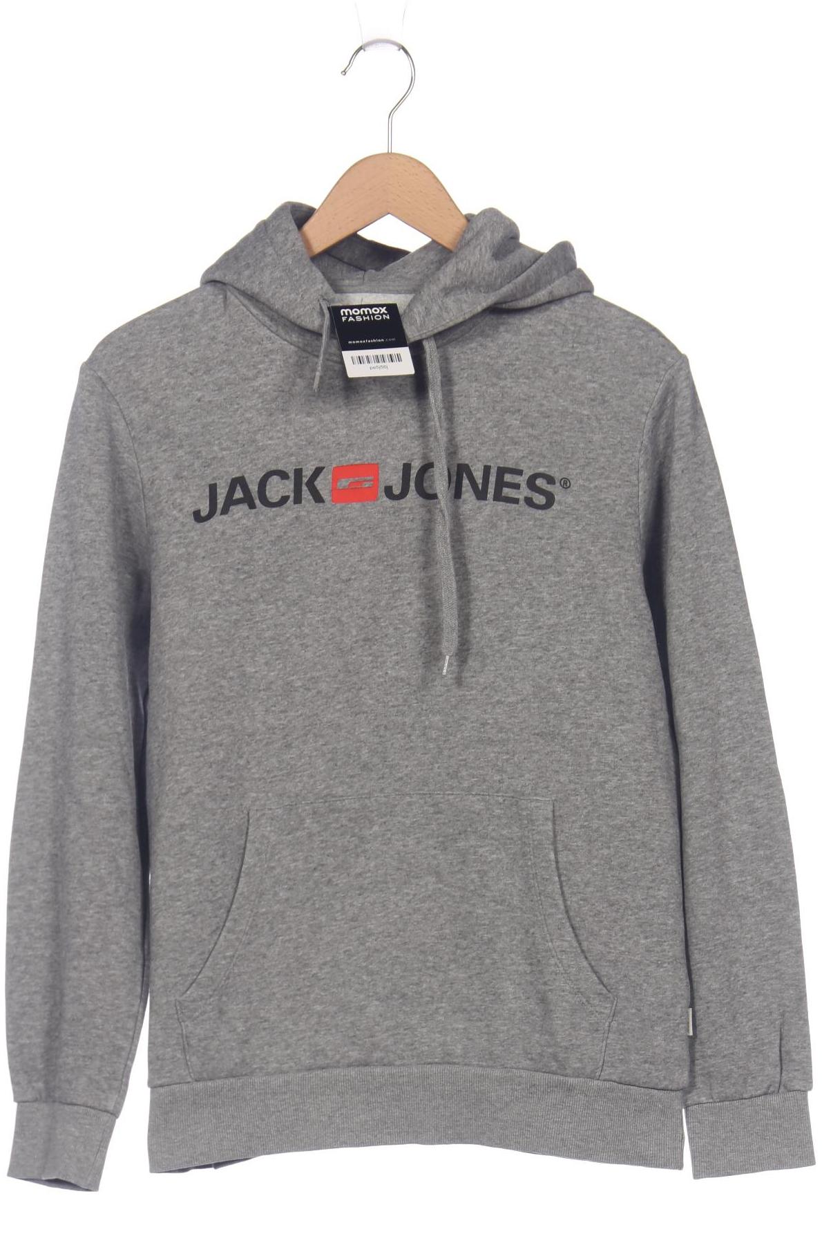 

Jack & Jones Herren Kapuzenpullover, grau, Gr. 46