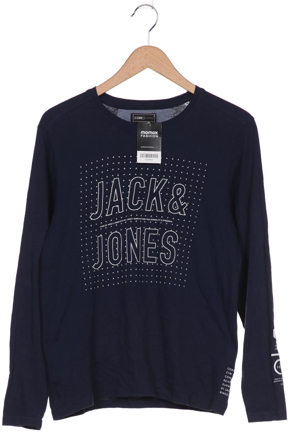 

JACK & JONES Herren Langarmshirt, marineblau