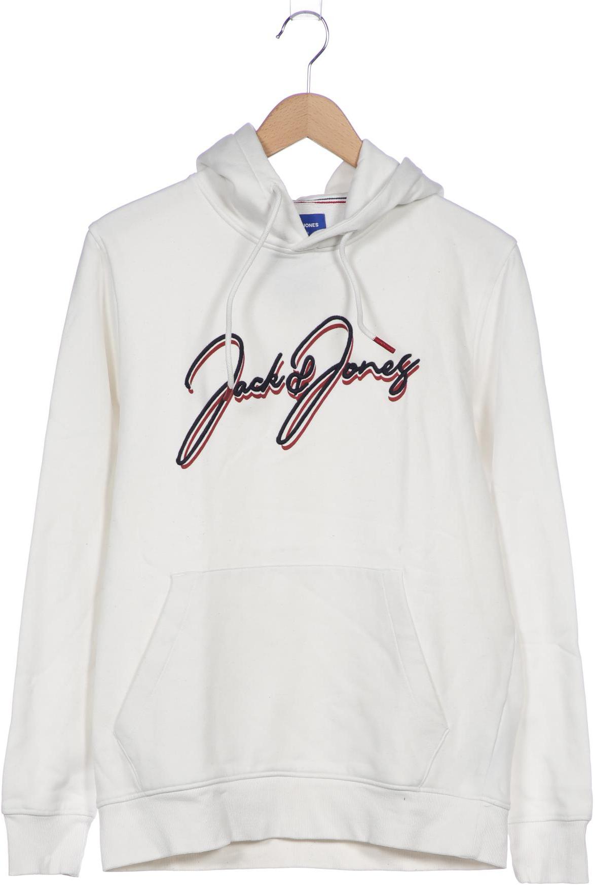 

Jack & Jones Herren Kapuzenpullover, weiß, Gr. 52