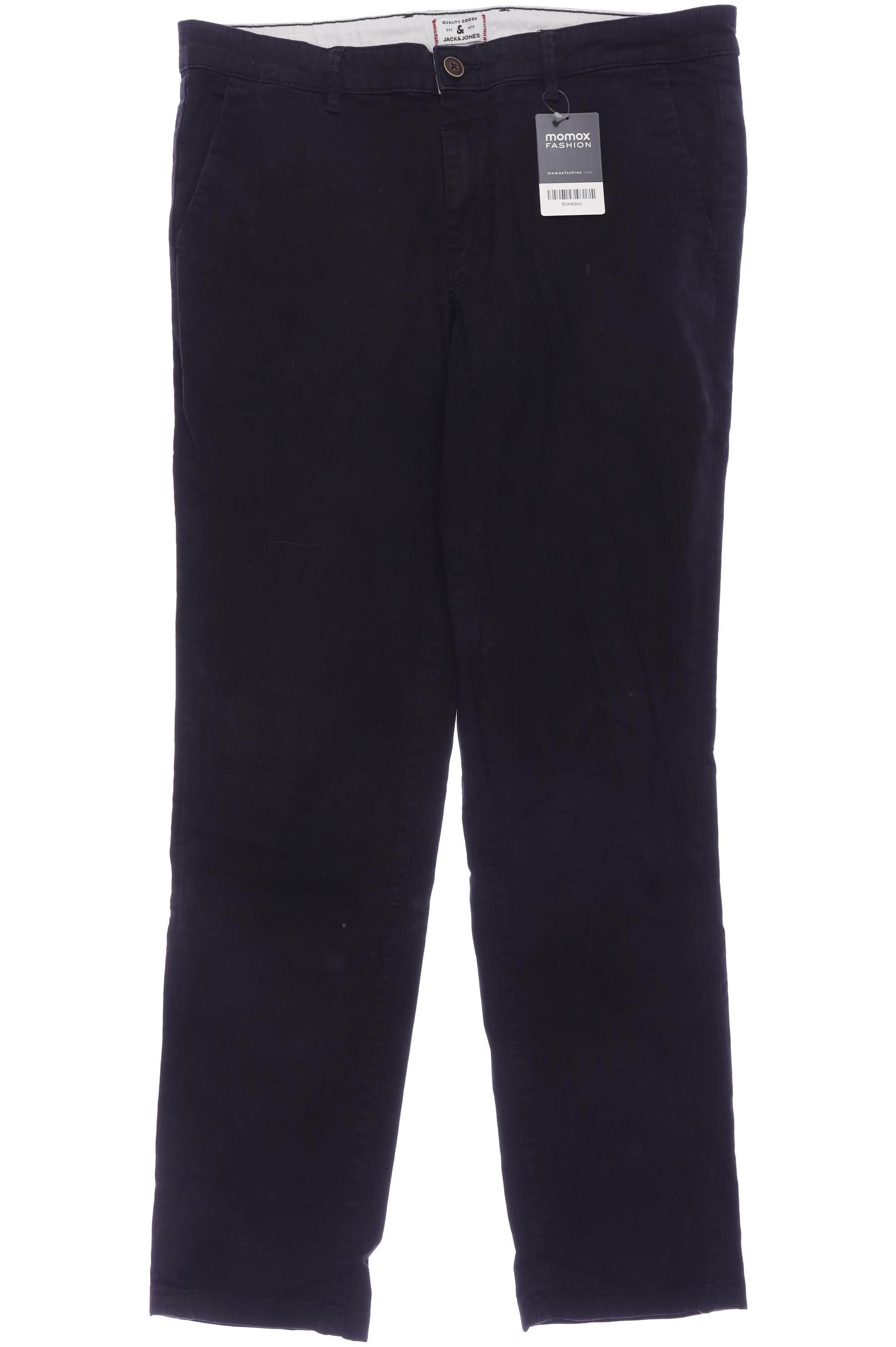 

Jack & Jones Herren Stoffhose, schwarz, Gr. 34