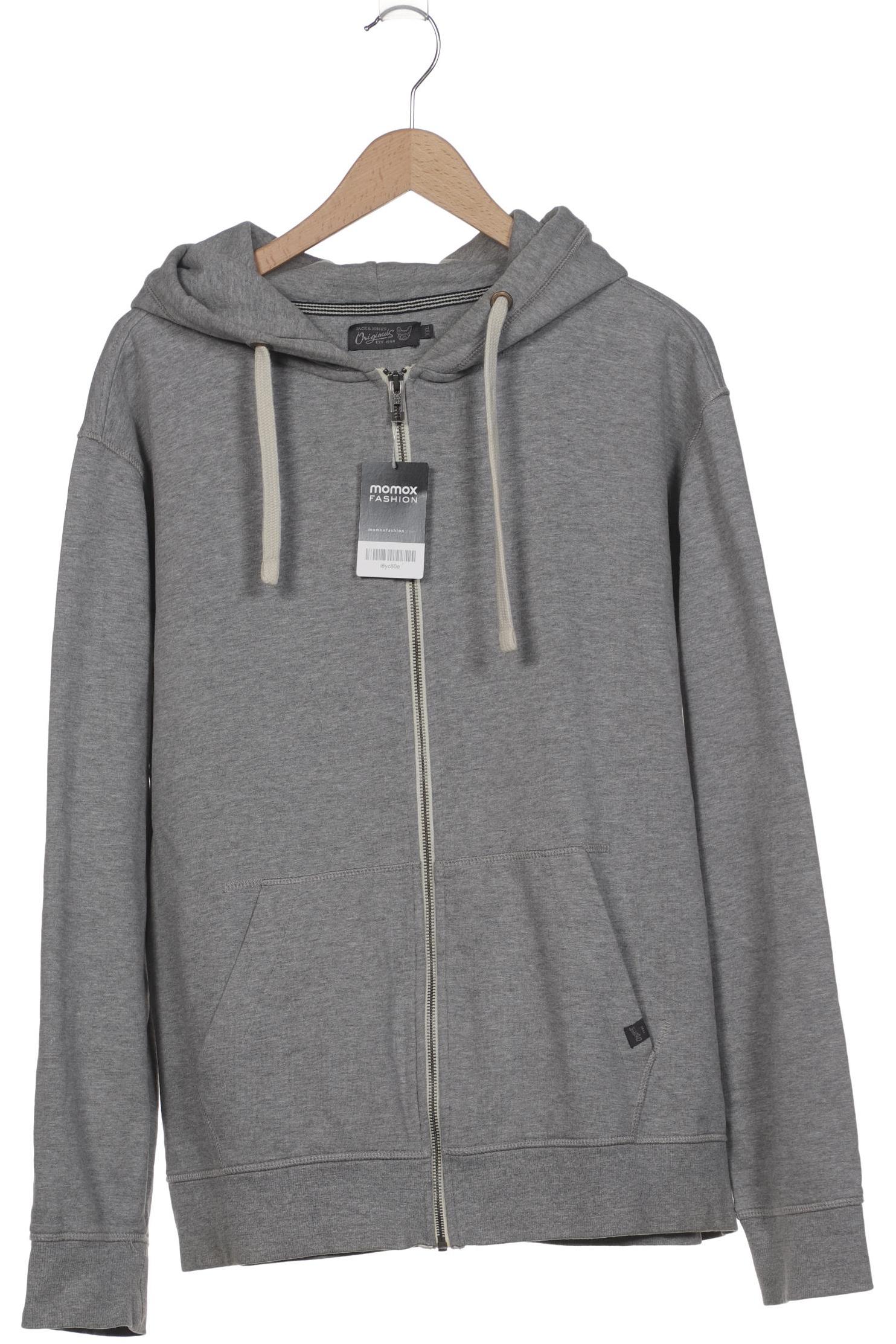 

Jack & Jones Herren Kapuzenpullover, grau, Gr. 56