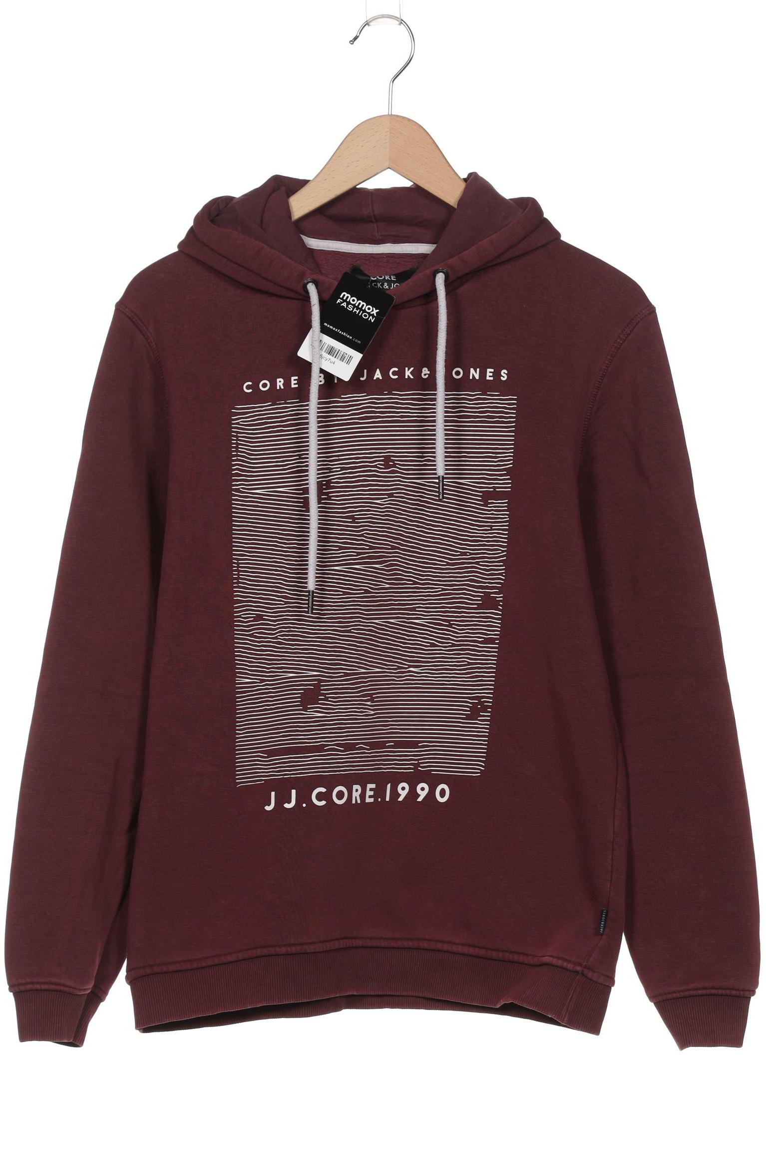 

Jack & Jones Herren Kapuzenpullover, bordeaux, Gr. 48