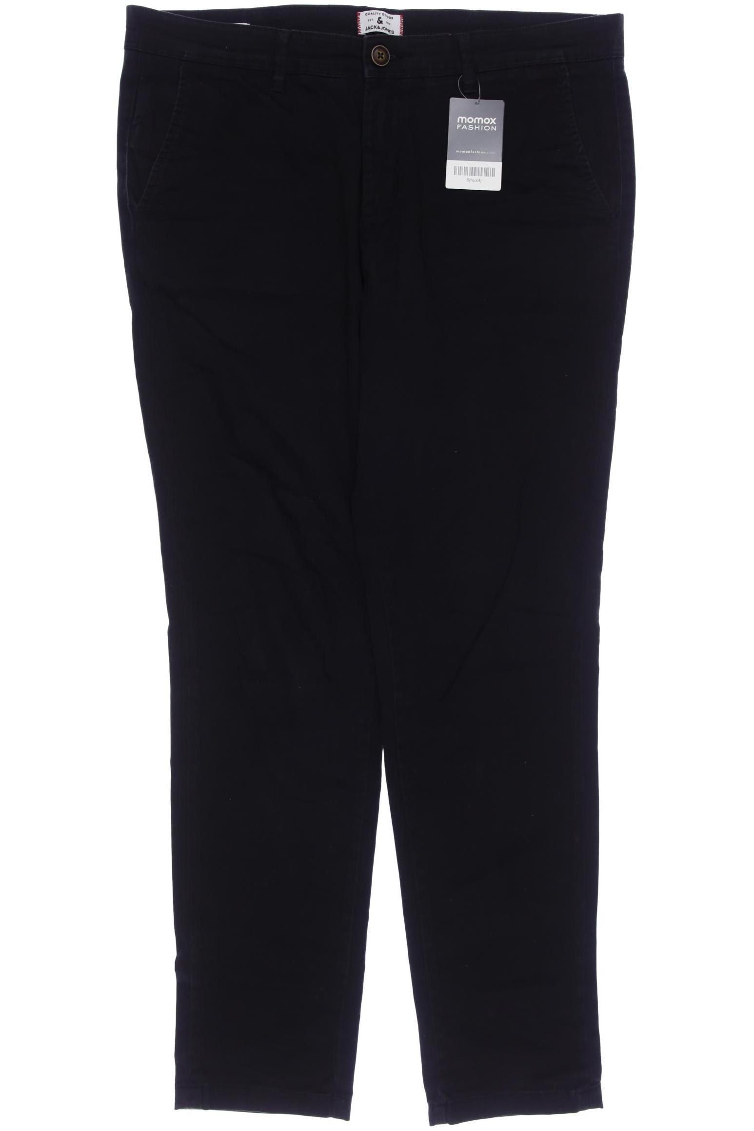 

Jack & Jones Herren Stoffhose, schwarz, Gr. 33