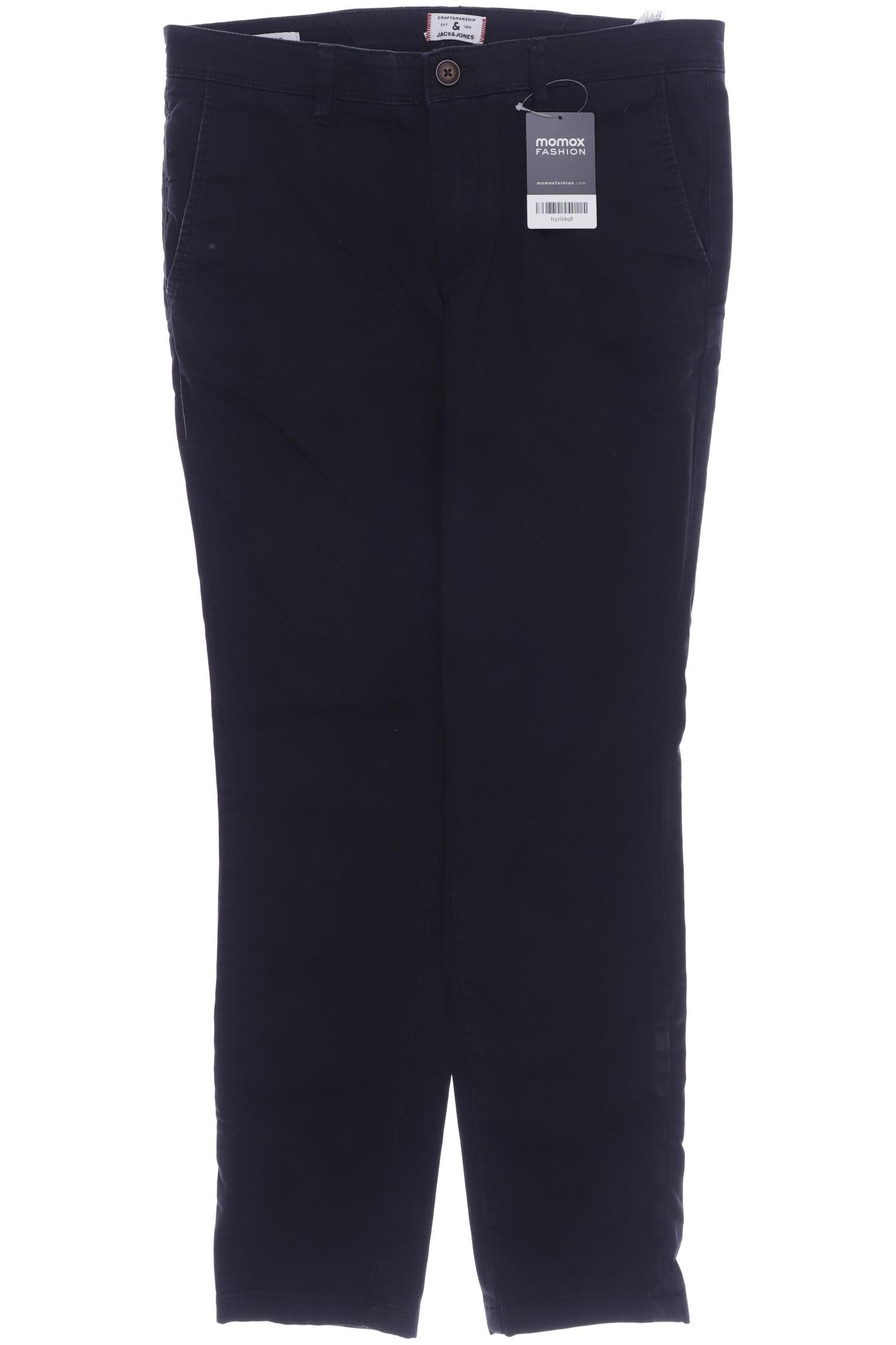 

Jack & Jones Herren Stoffhose, schwarz, Gr. 48