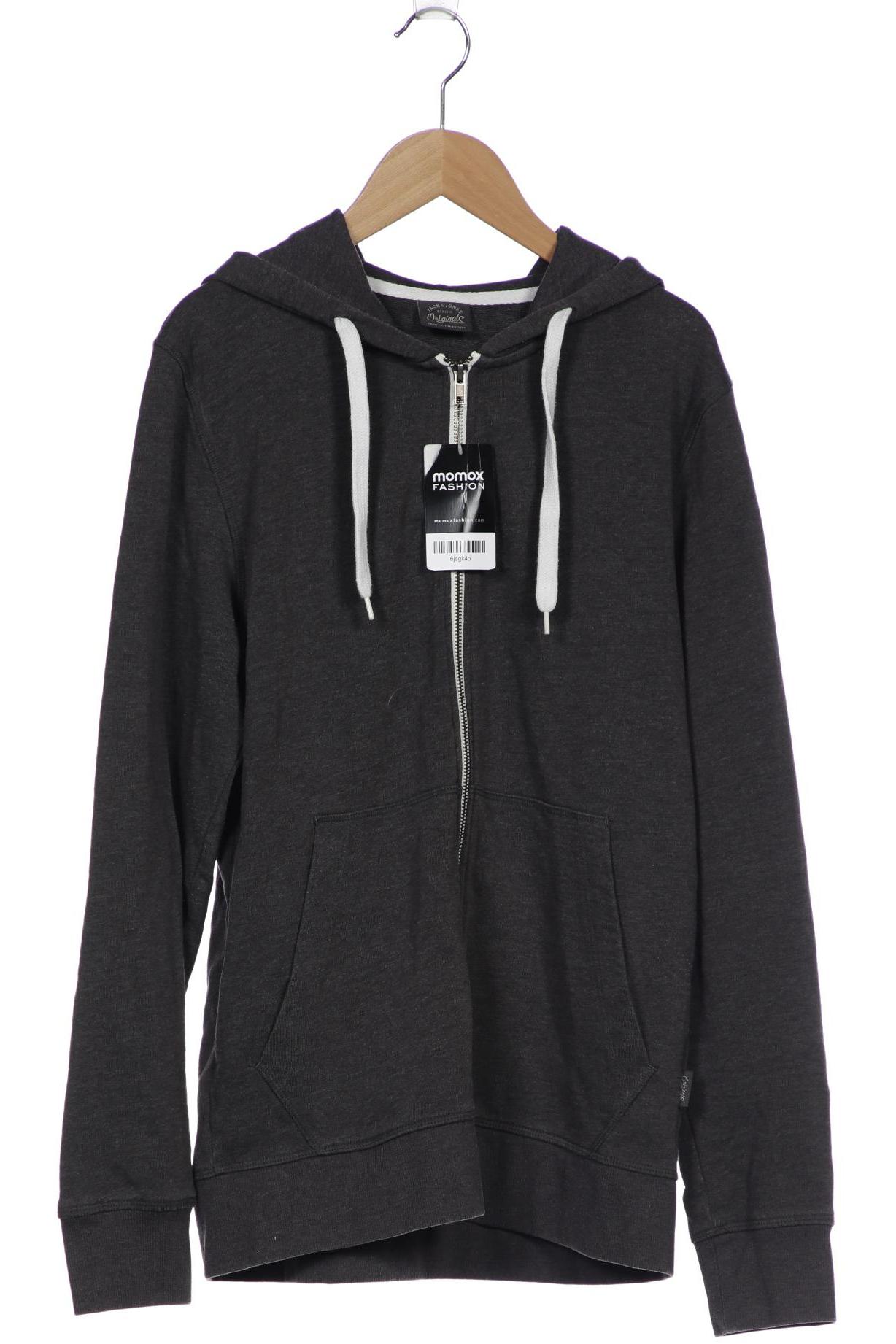 

JACK & JONES Herren Kapuzenpullover, grau