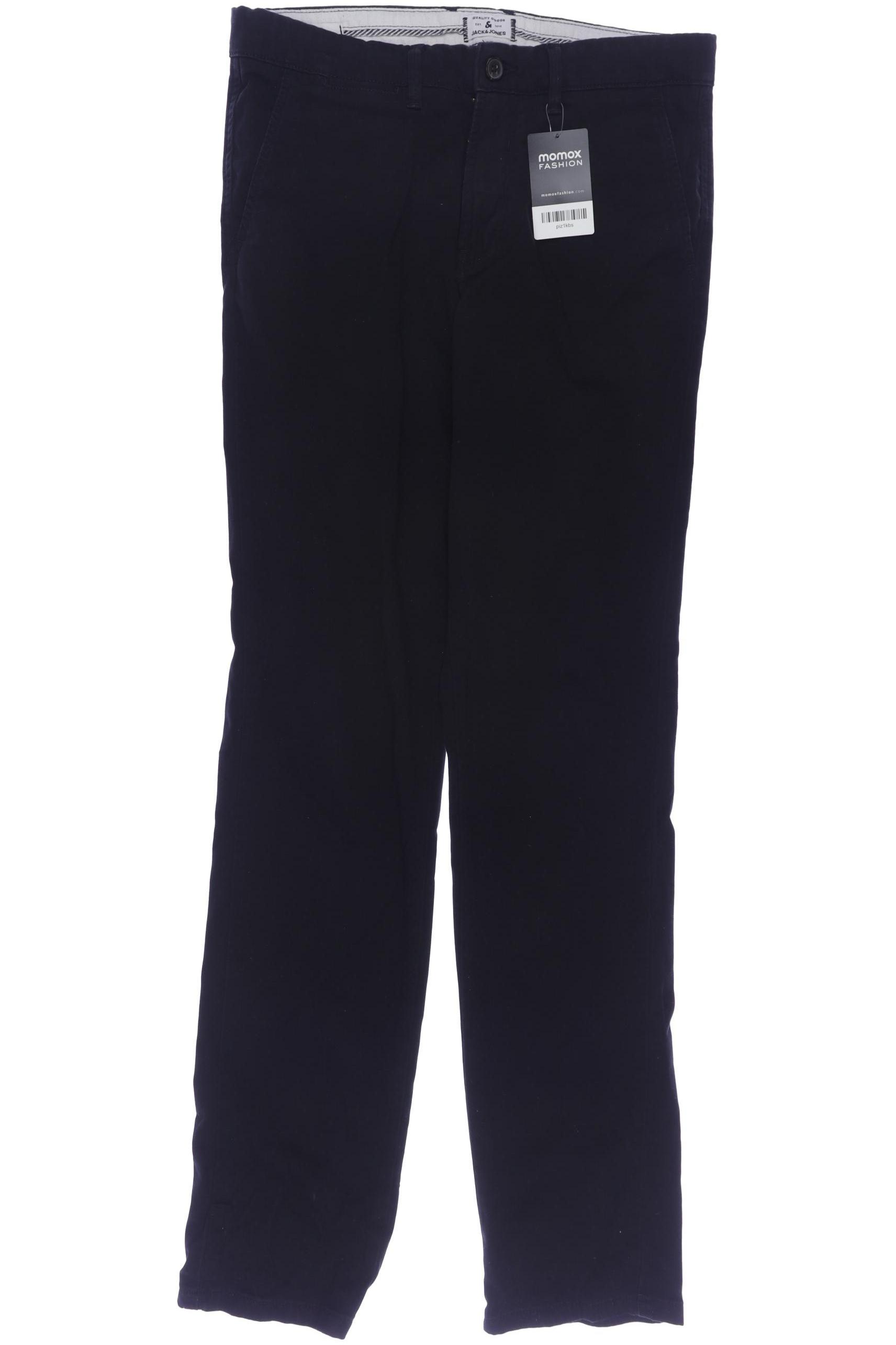 

Jack & Jones Herren Stoffhose, schwarz, Gr. 30