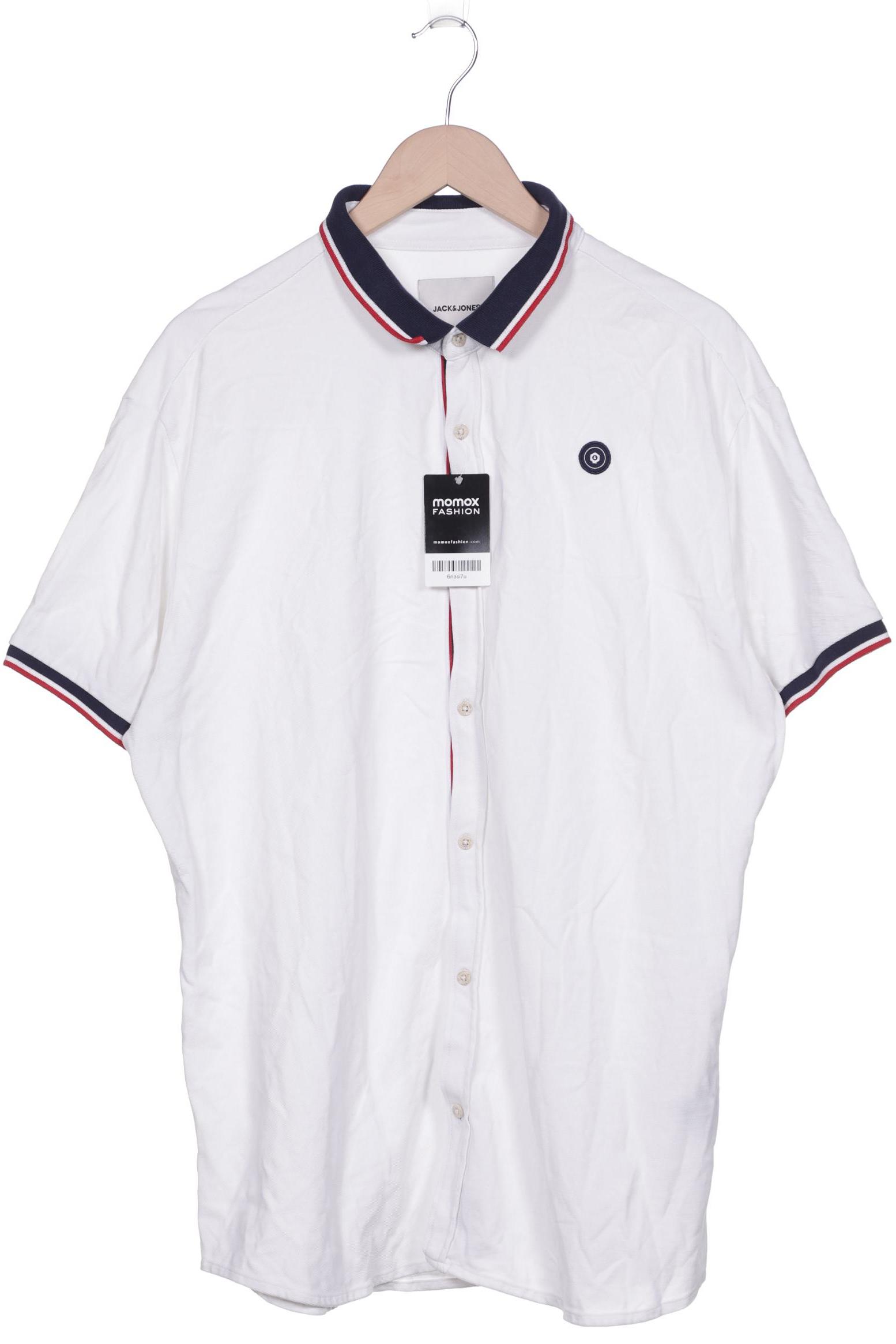 

JACK & JONES Herren Poloshirt, weiß