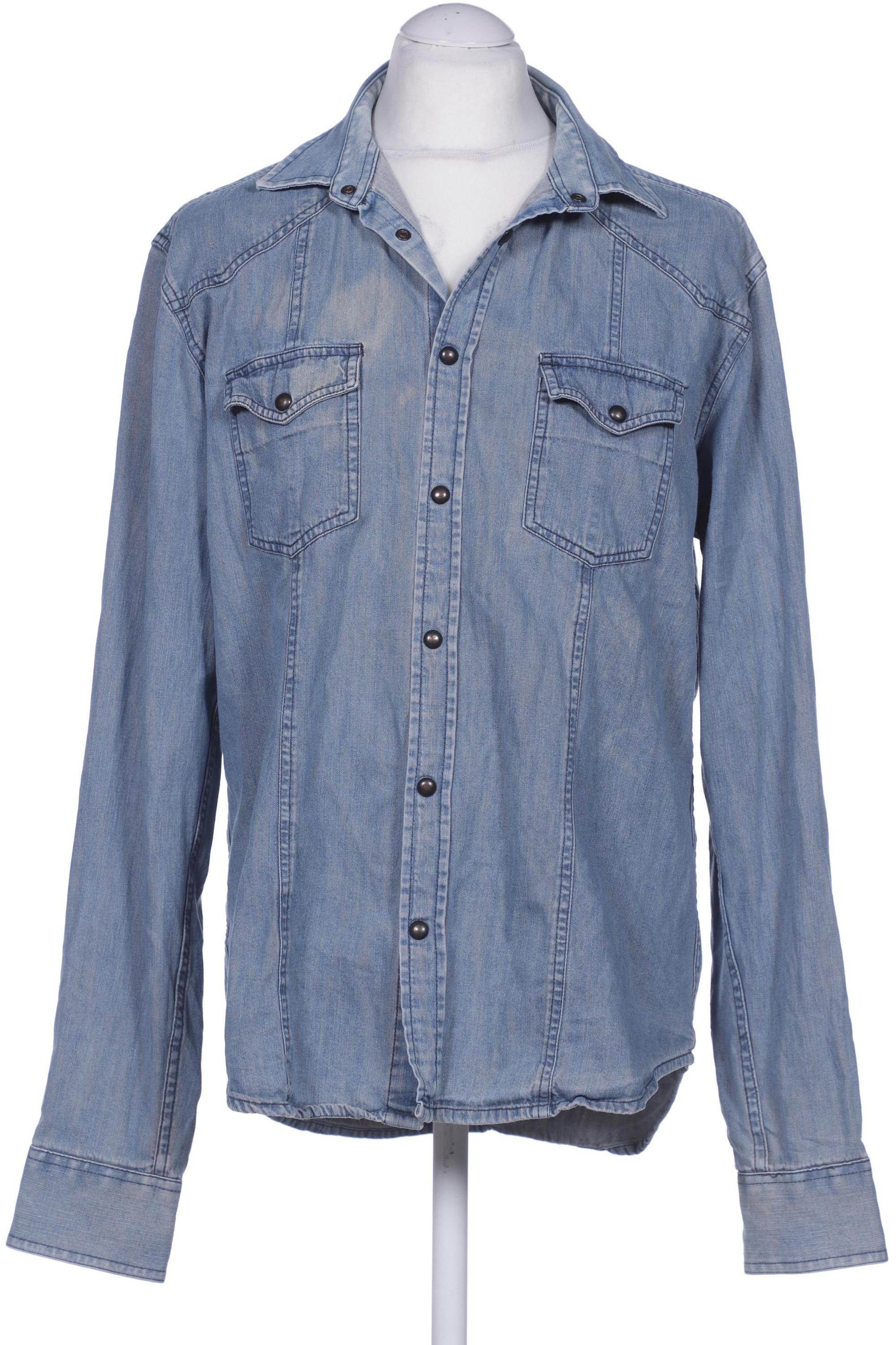 

JACK & JONES Herren Hemd, blau