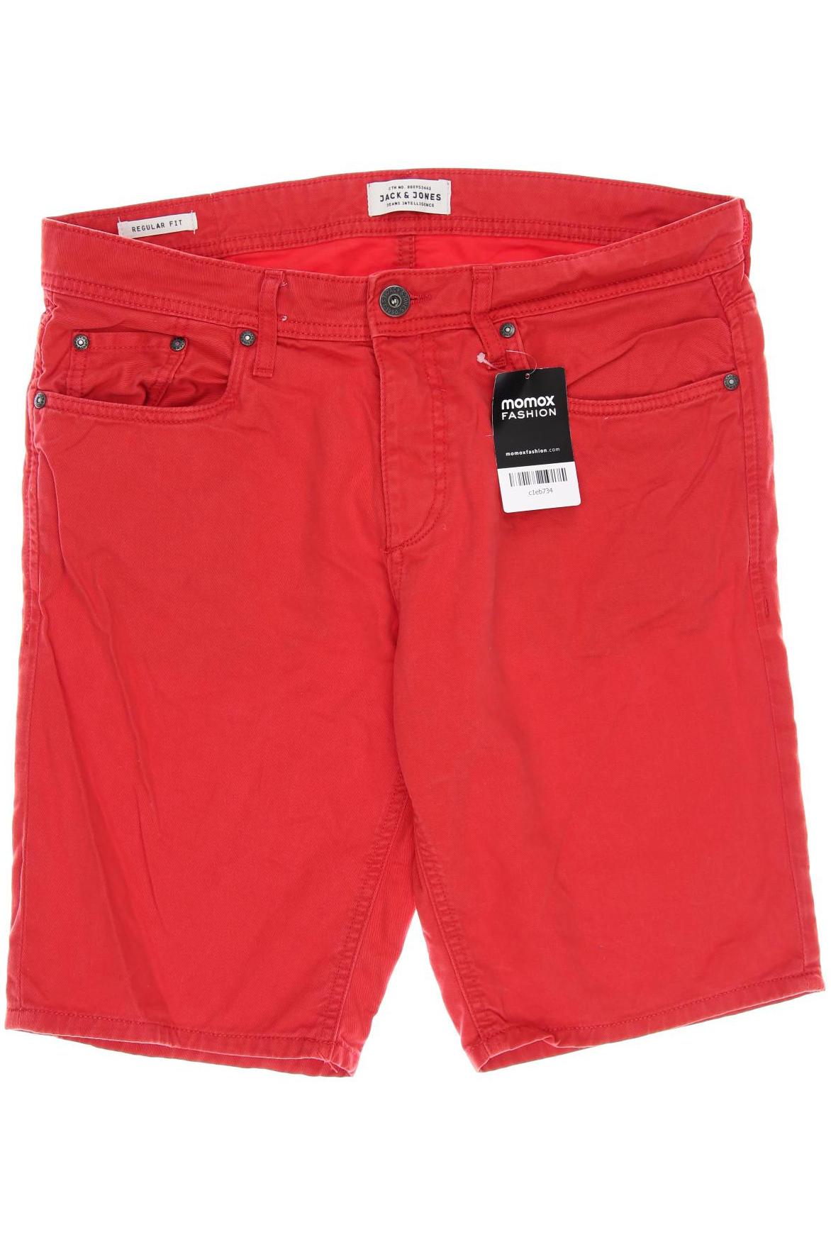 

JACK & JONES Herren Shorts, rot