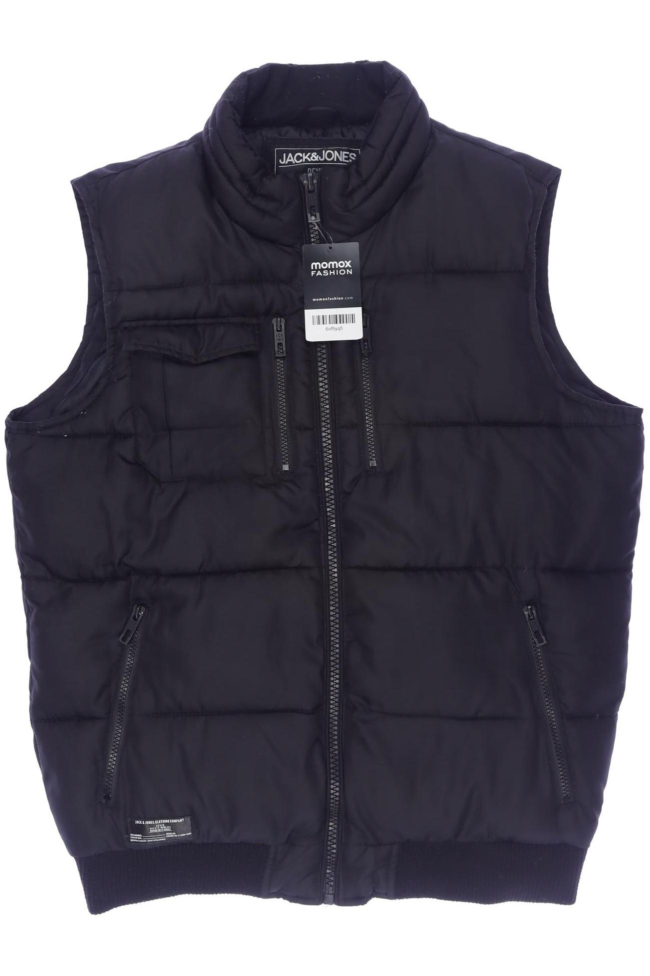 

Jack & Jones Herren Weste, schwarz, Gr. 48