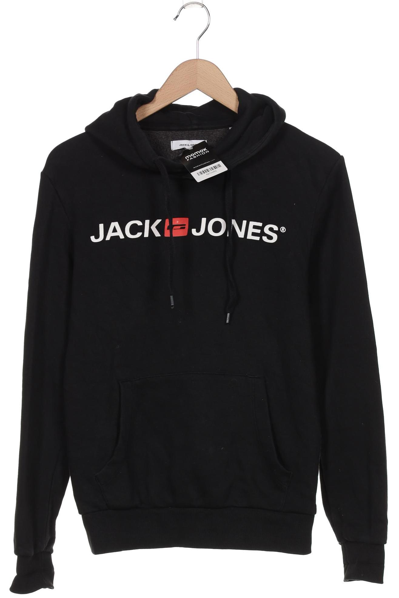 

Jack & Jones Herren Kapuzenpullover, schwarz, Gr. 44