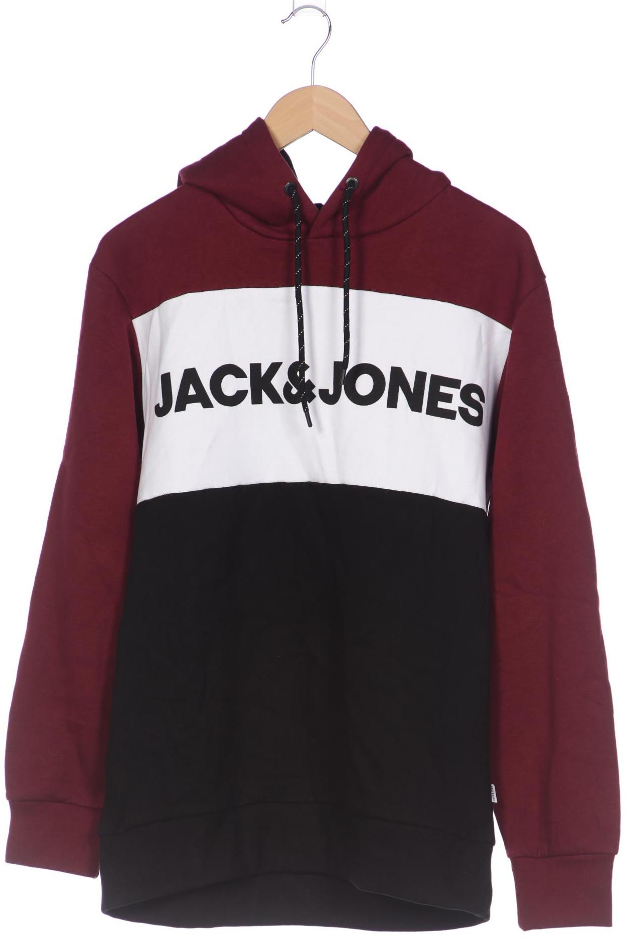 

Jack & Jones Herren Kapuzenpullover, schwarz, Gr. 54