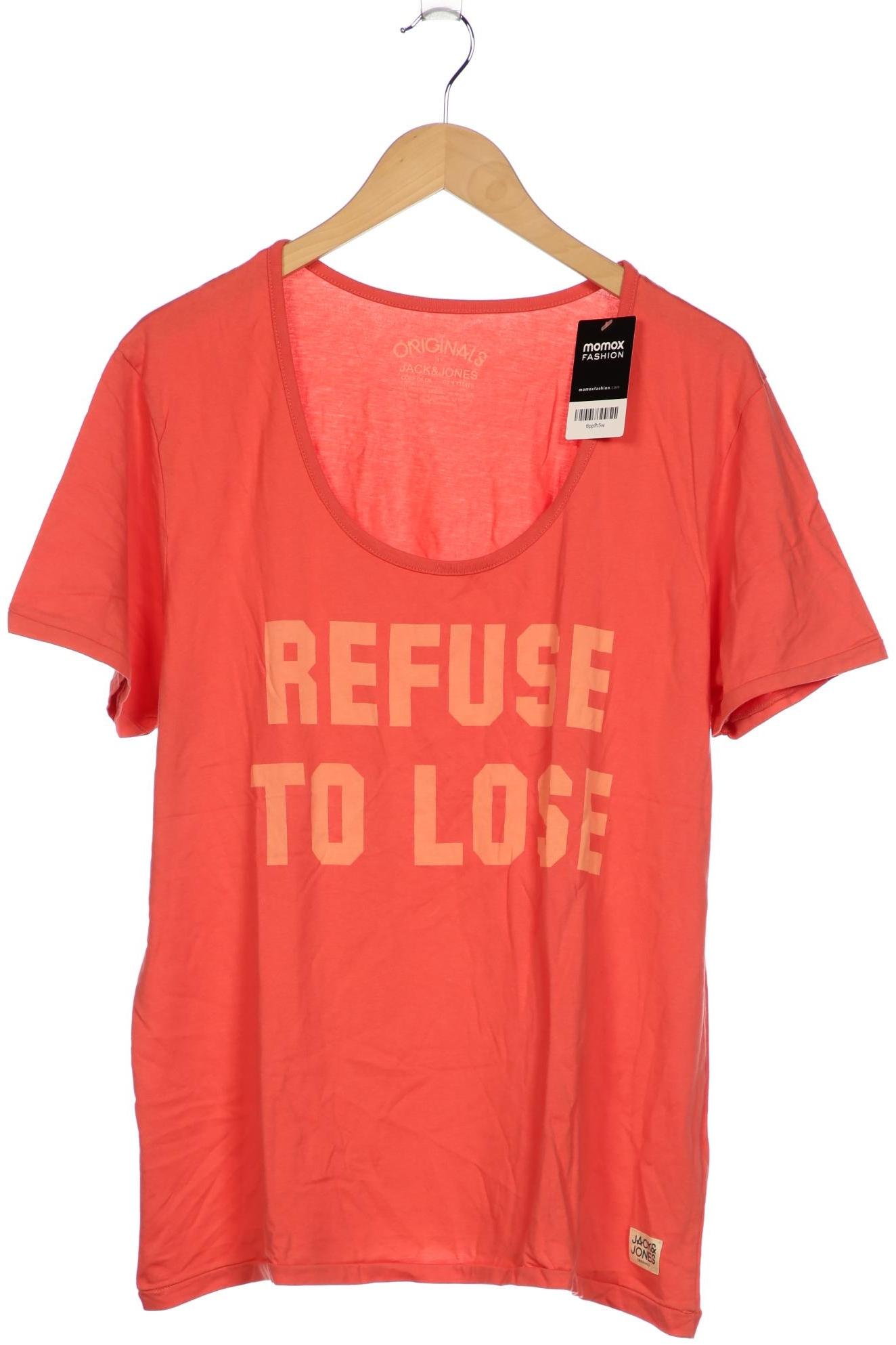 

Jack & Jones Herren T-Shirt, orange, Gr. 56