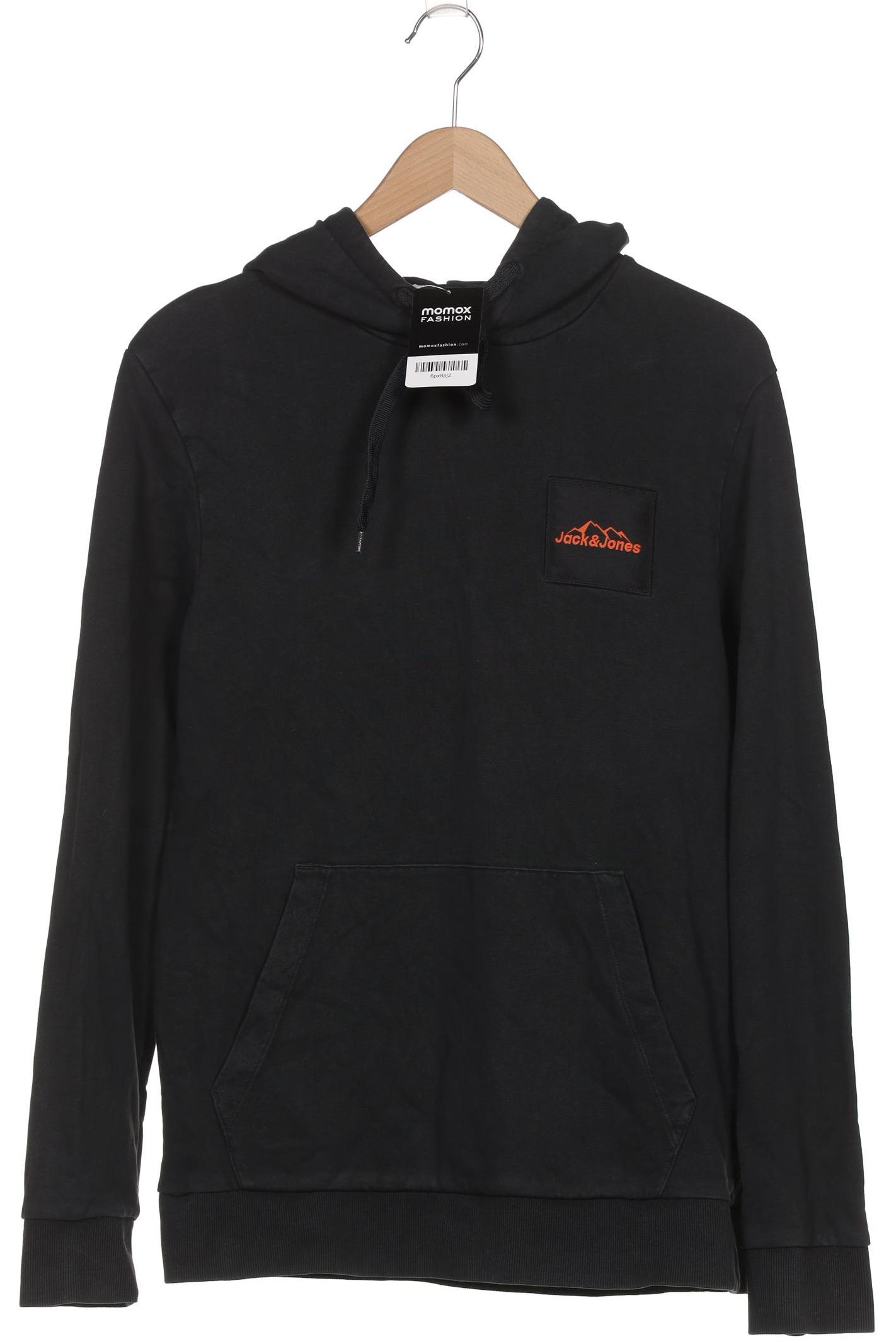 

Jack & Jones Herren Kapuzenpullover, schwarz, Gr. 52