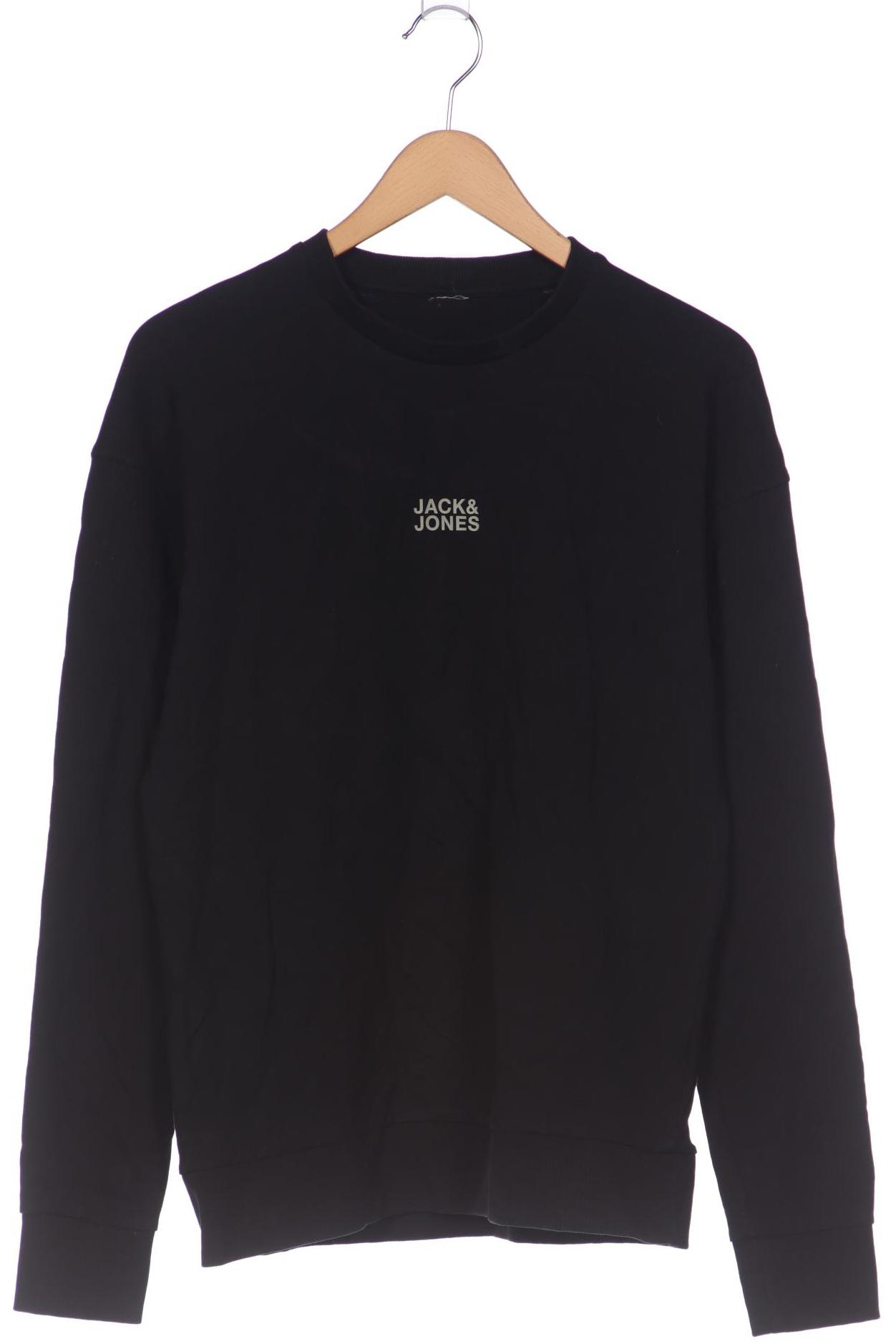 

Jack & Jones Herren Langarmshirt, schwarz, Gr. 48