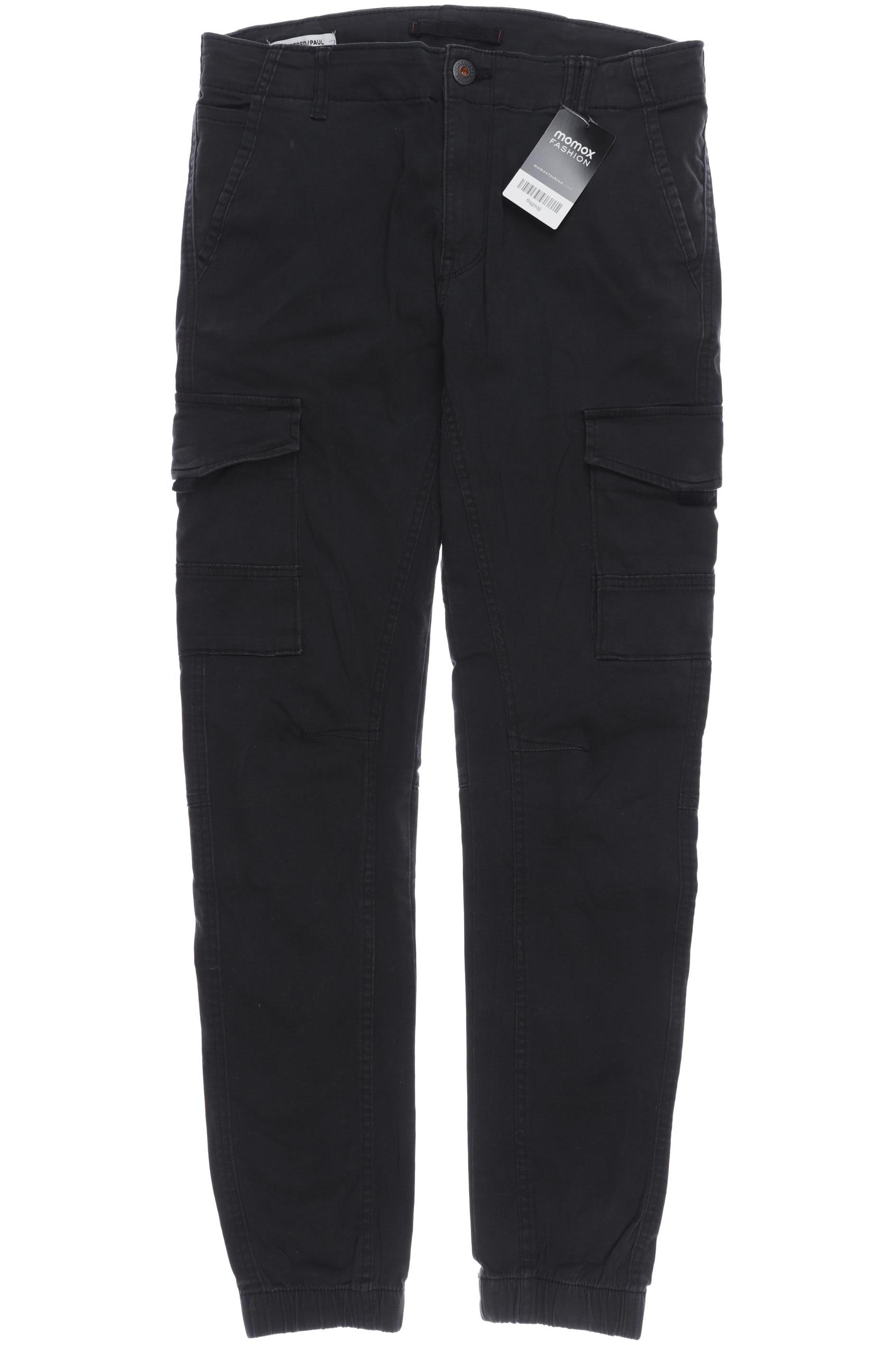 

Jack & Jones Herren Stoffhose, schwarz, Gr. 30