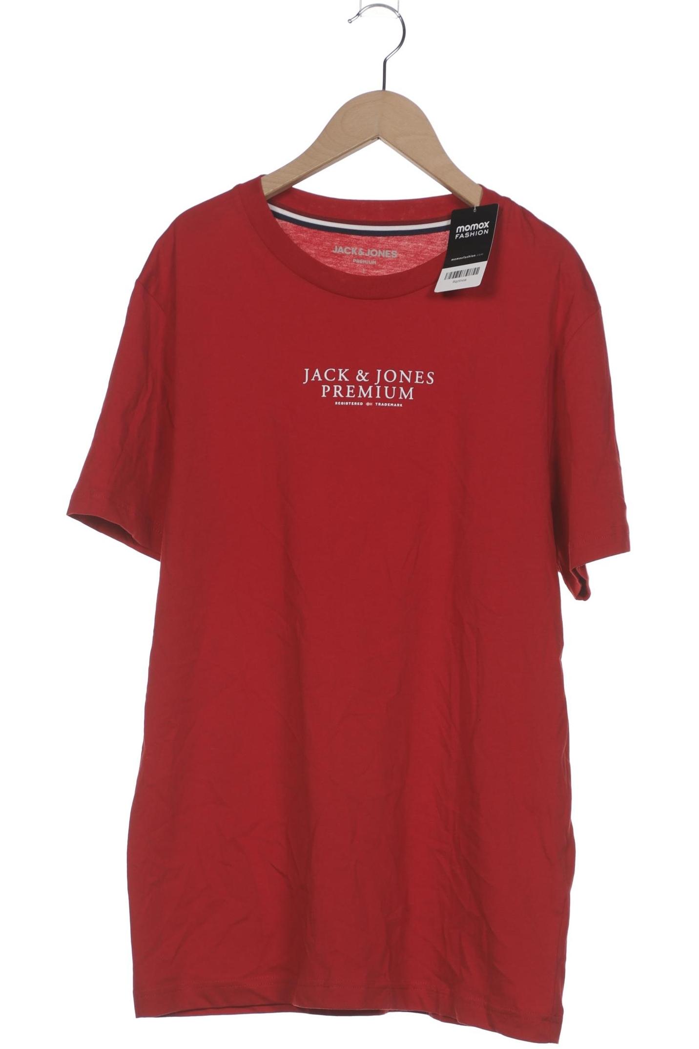 

Jack & Jones Herren T-Shirt, rot, Gr. 52