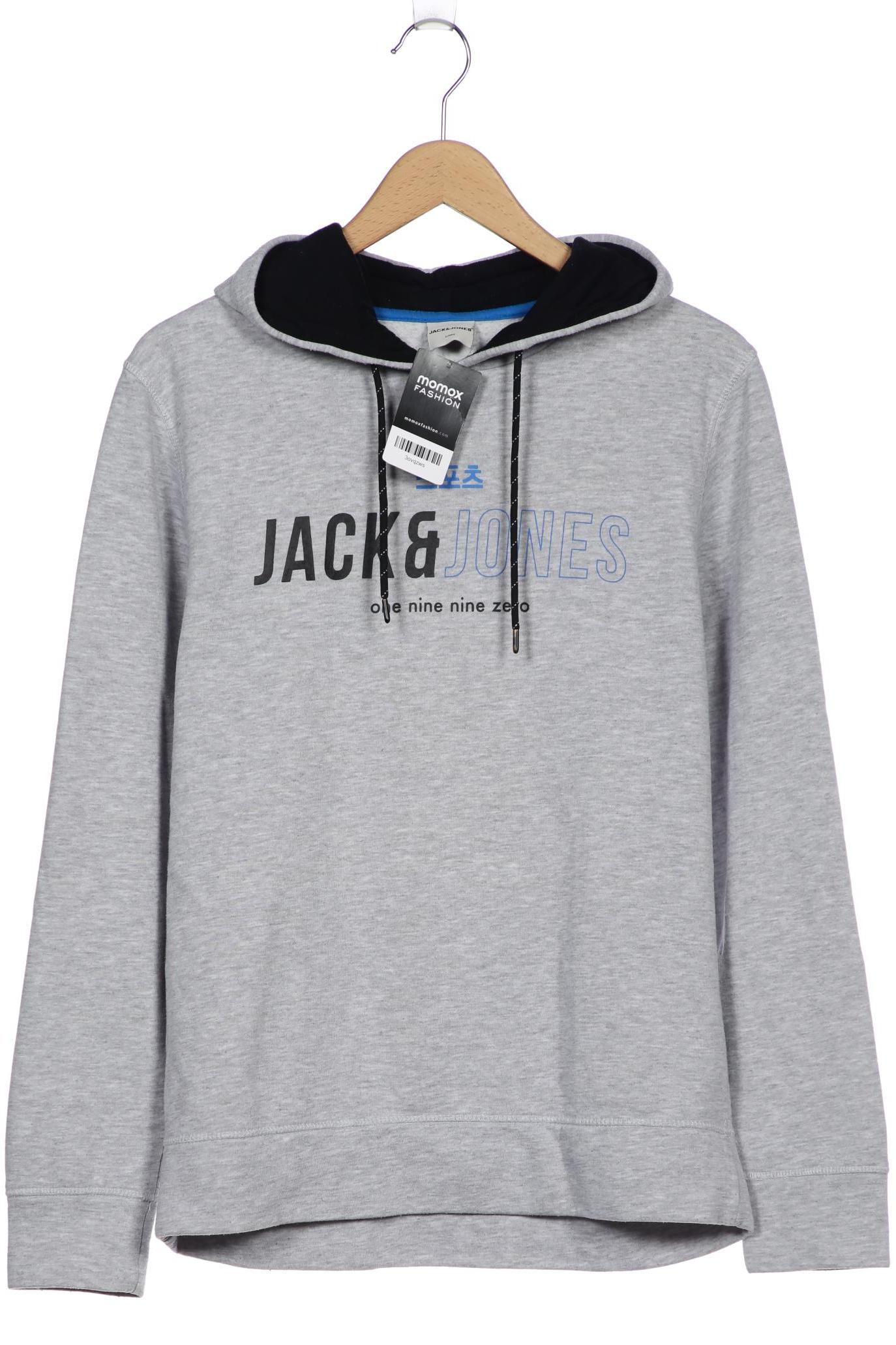

Jack & Jones Herren Kapuzenpullover, grau