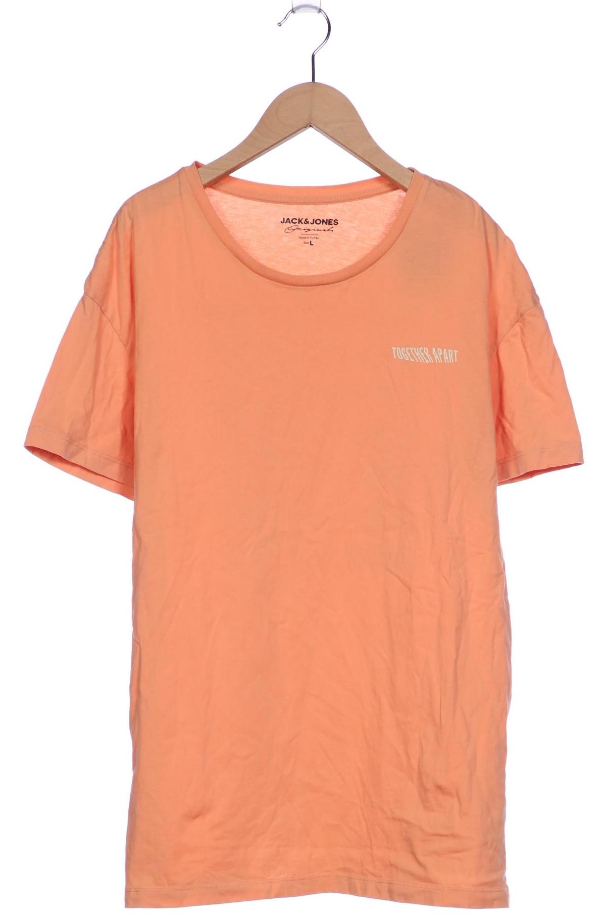 

Jack & Jones Herren T-Shirt, orange, Gr. 52