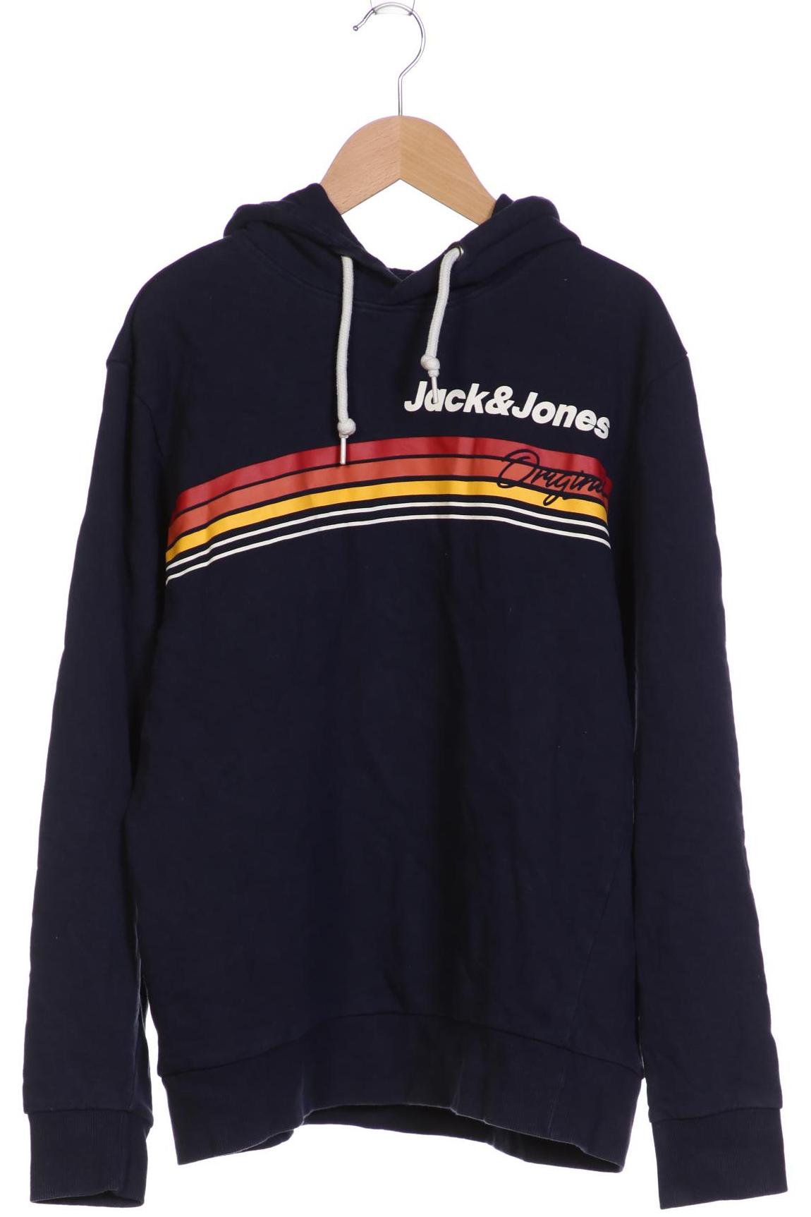 

Jack & Jones Herren Kapuzenpullover, marineblau, Gr. 52