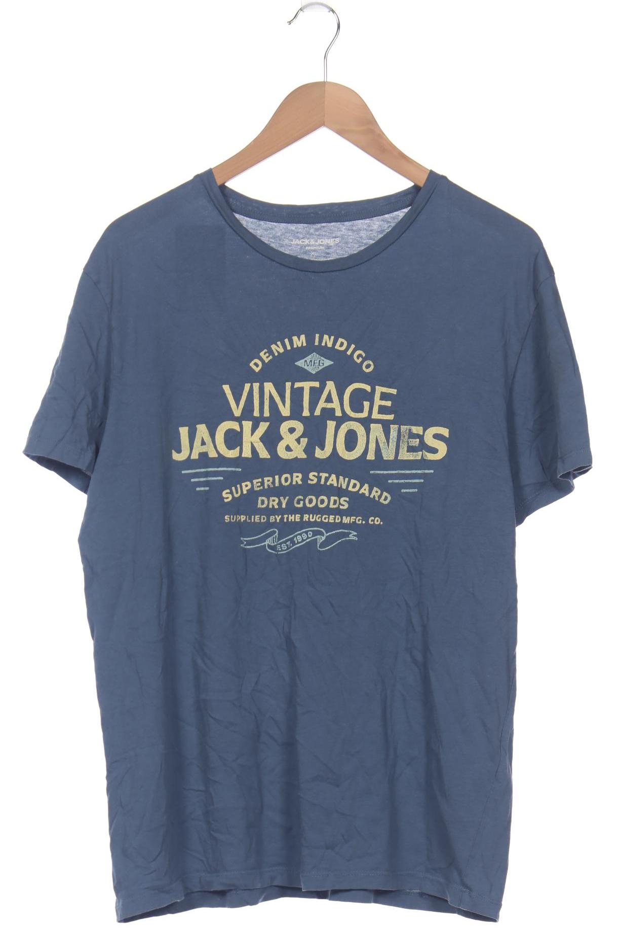 

Jack & Jones Herren T-Shirt, blau, Gr. 54