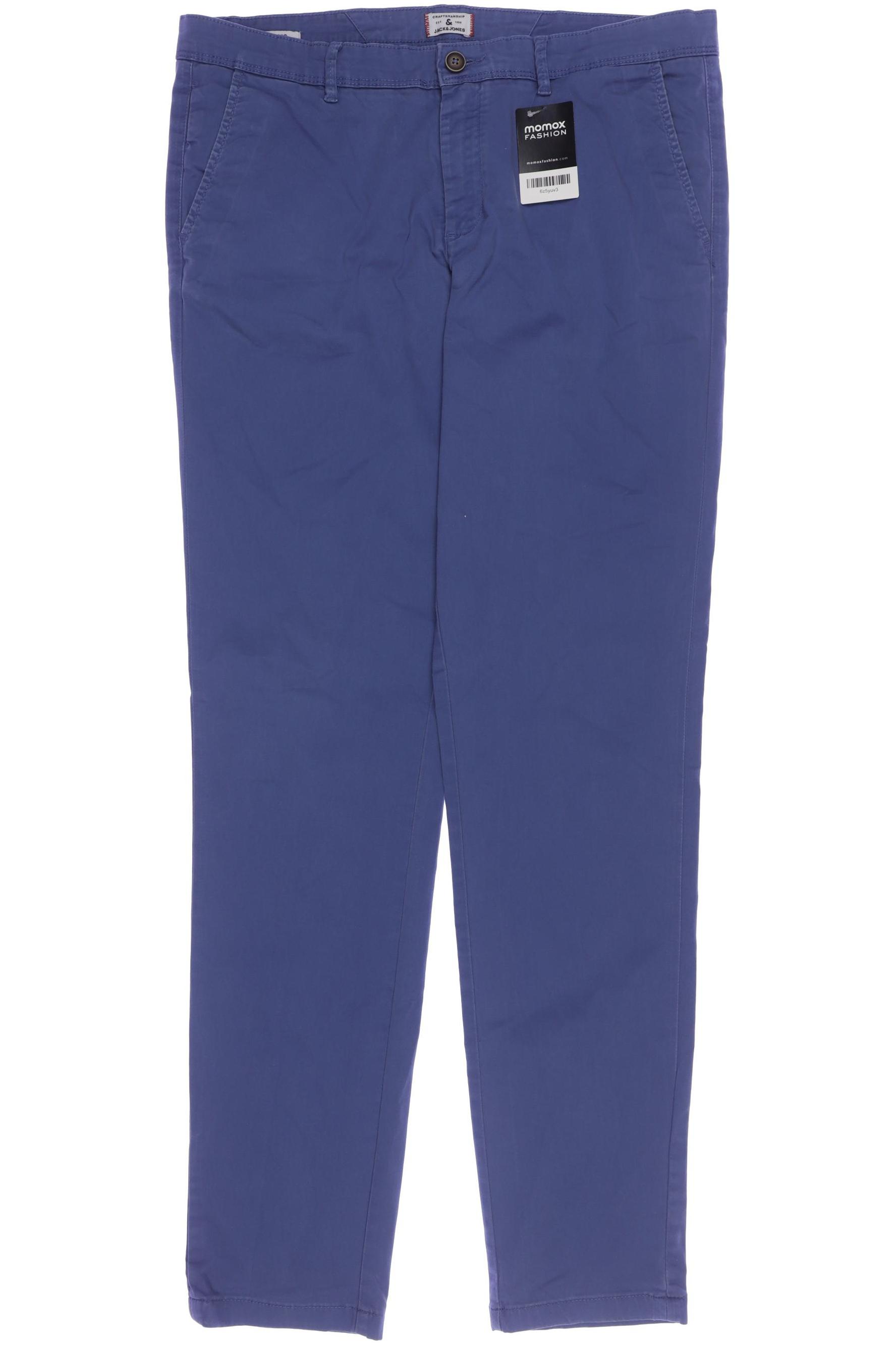 

Jack & Jones Herren Stoffhose, blau, Gr. 36