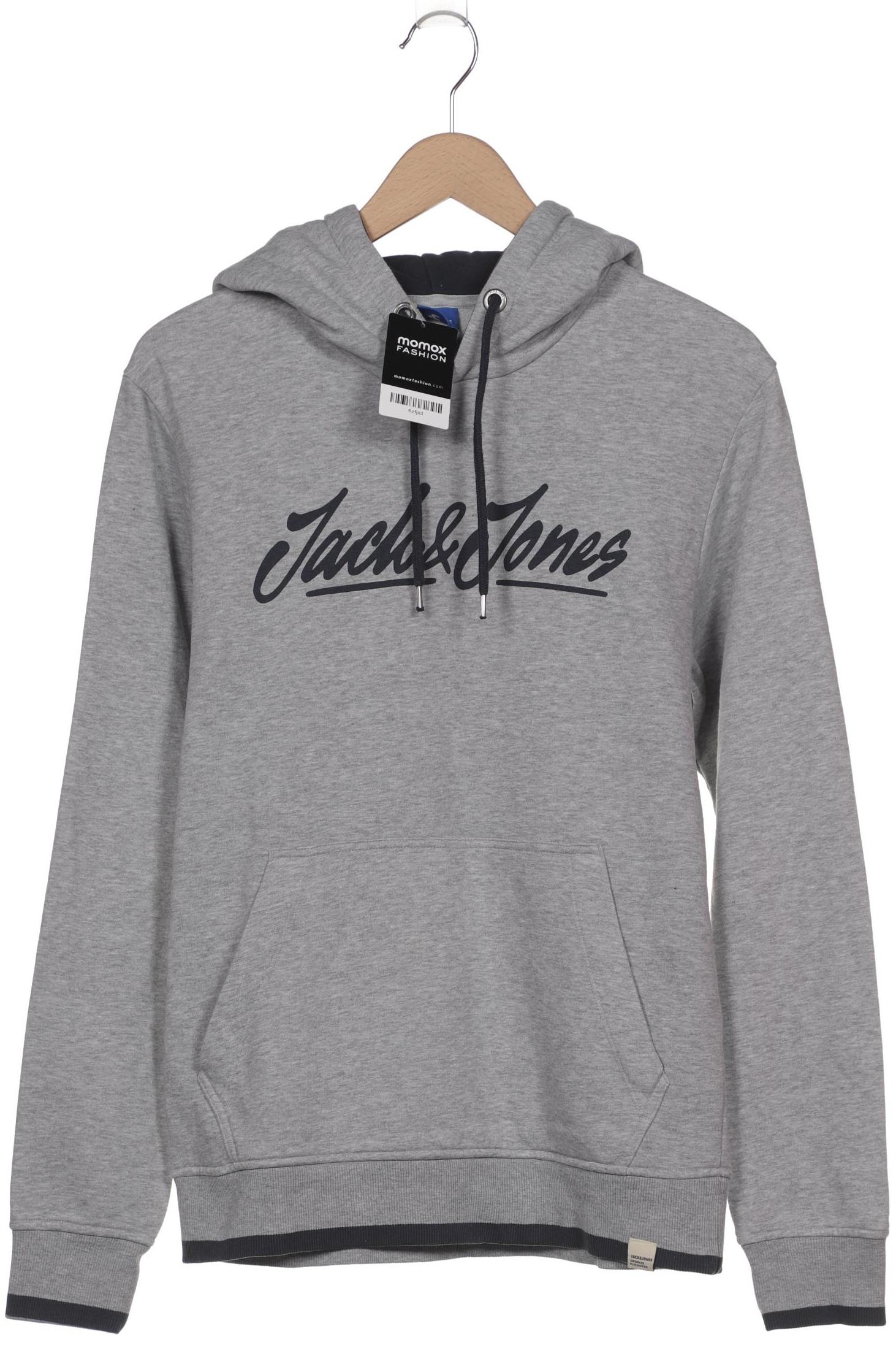 

Jack & Jones Herren Kapuzenpullover, grau, Gr. 48