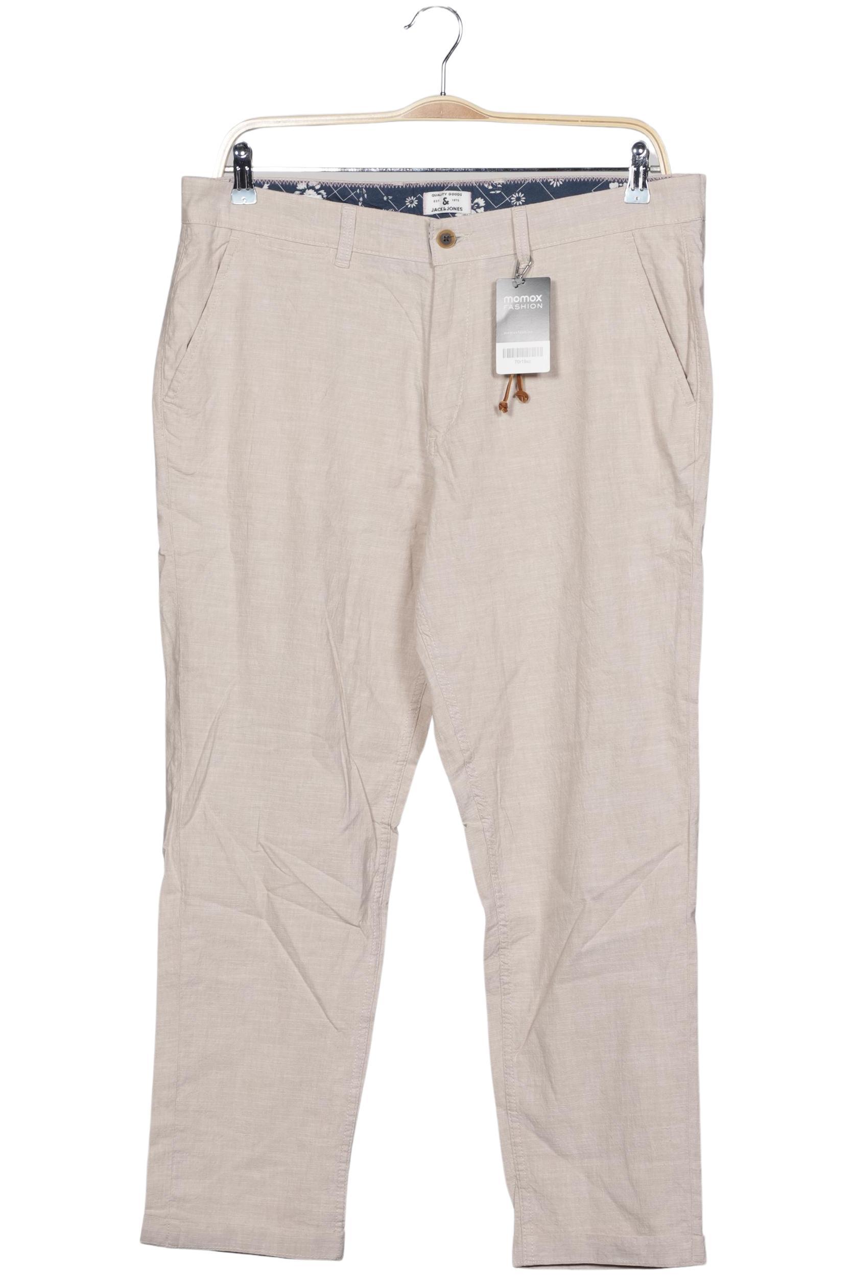 

Jack & Jones Herren Stoffhose, cremeweiß, Gr. 36