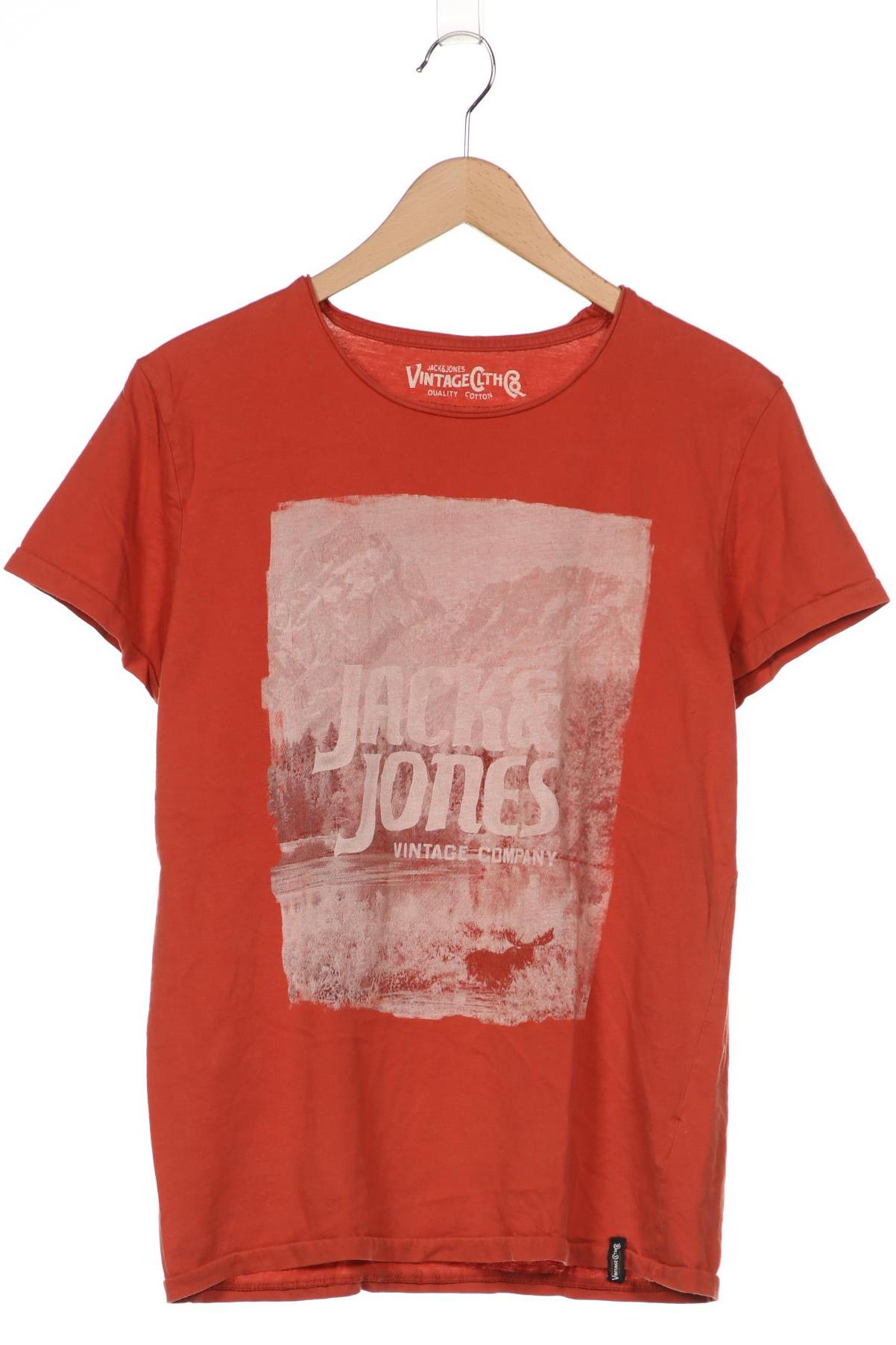 

Jack & Jones Herren T-Shirt, orange, Gr. 48
