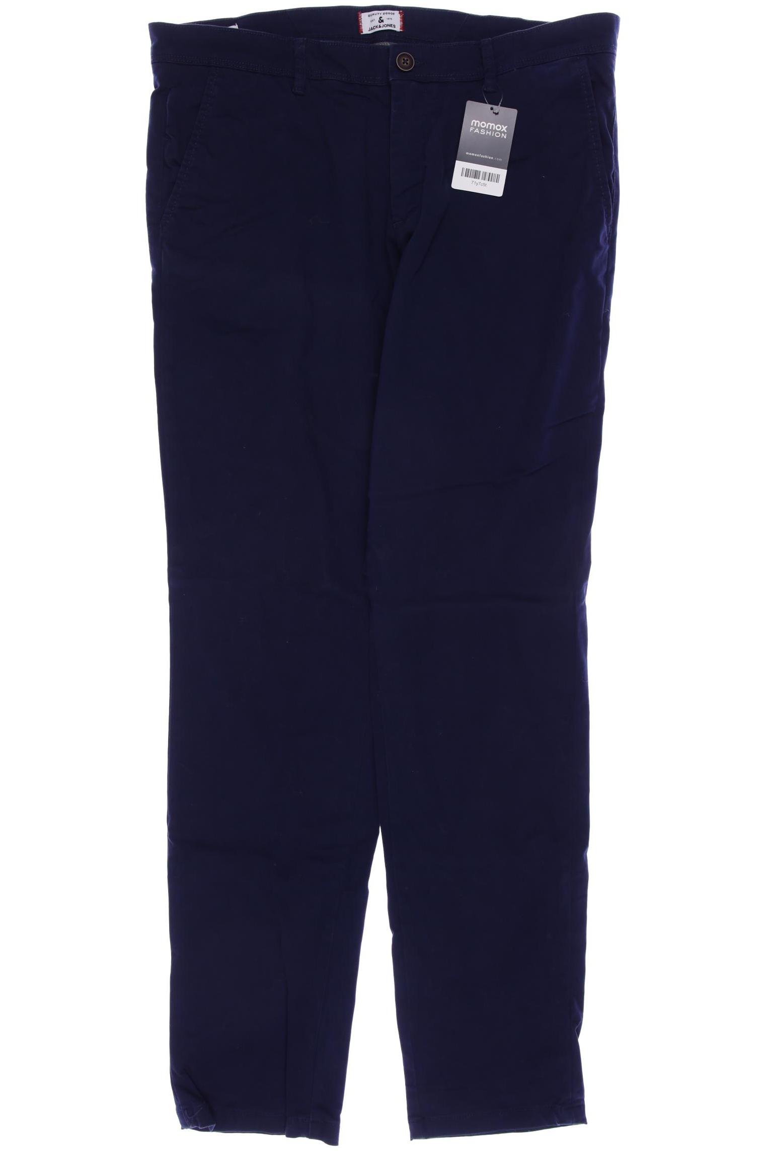 

JACK & JONES Herren Stoffhose, marineblau