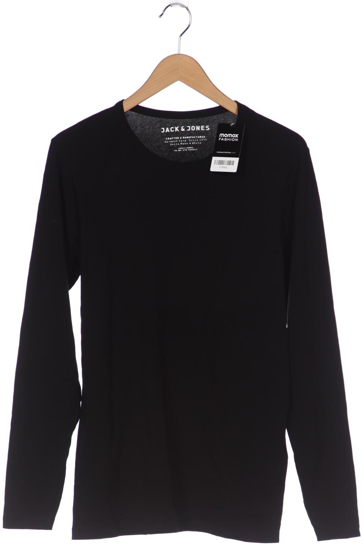 

Jack & Jones Herren Langarmshirt, schwarz, Gr. 52