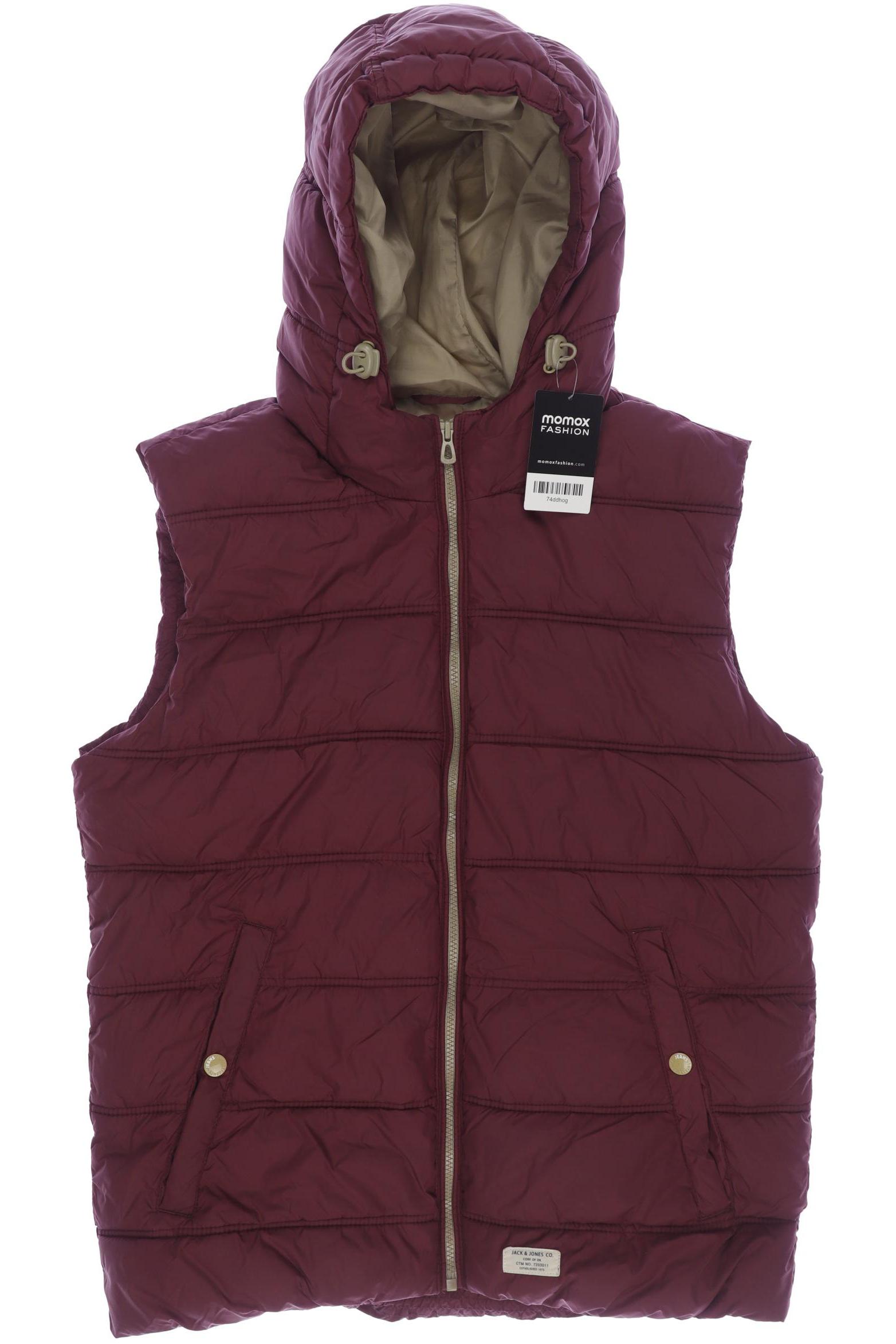 

Jack & Jones Herren Weste, bordeaux, Gr. 52