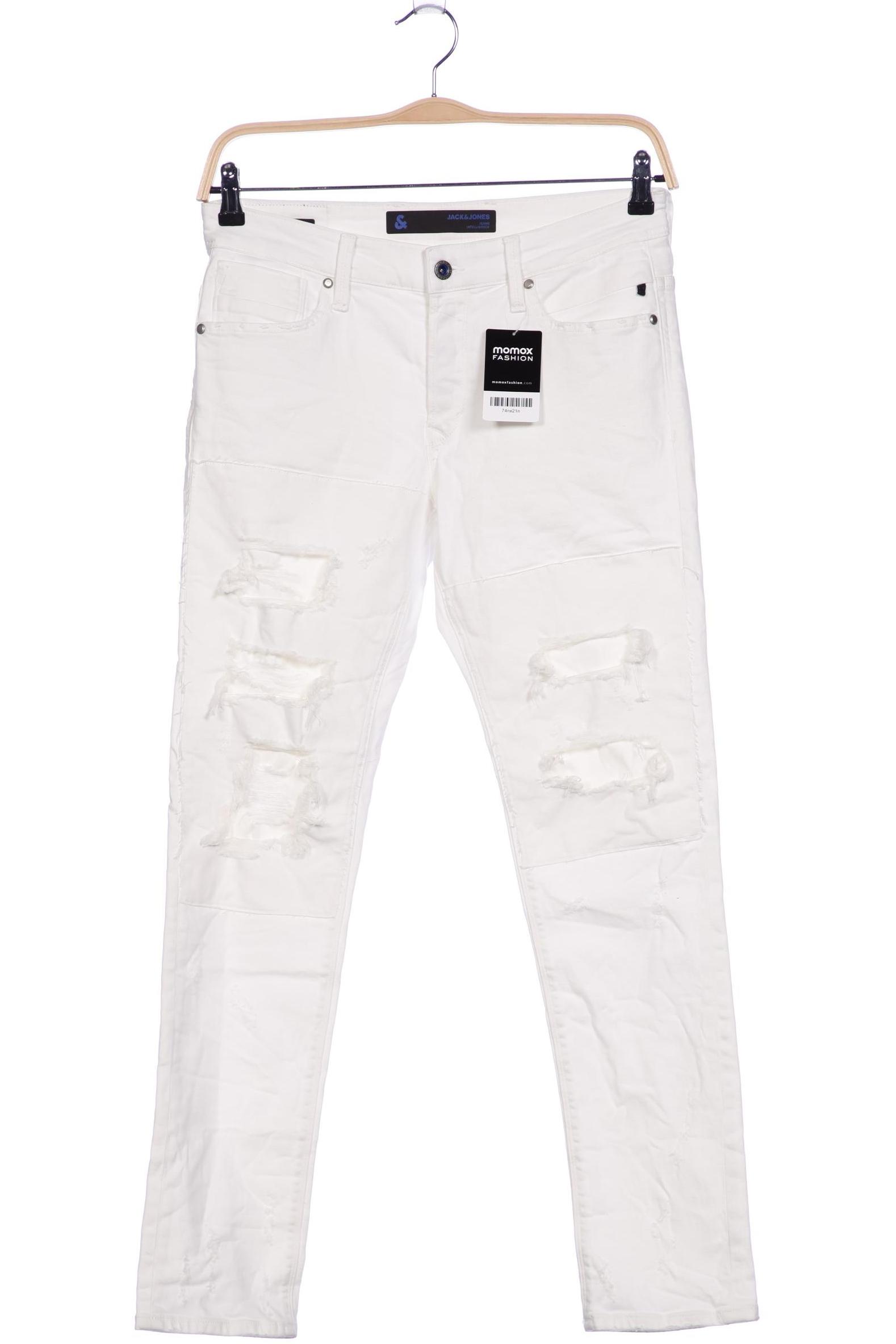 

Jack & Jones Herren Jeans, weiß, Gr. 32