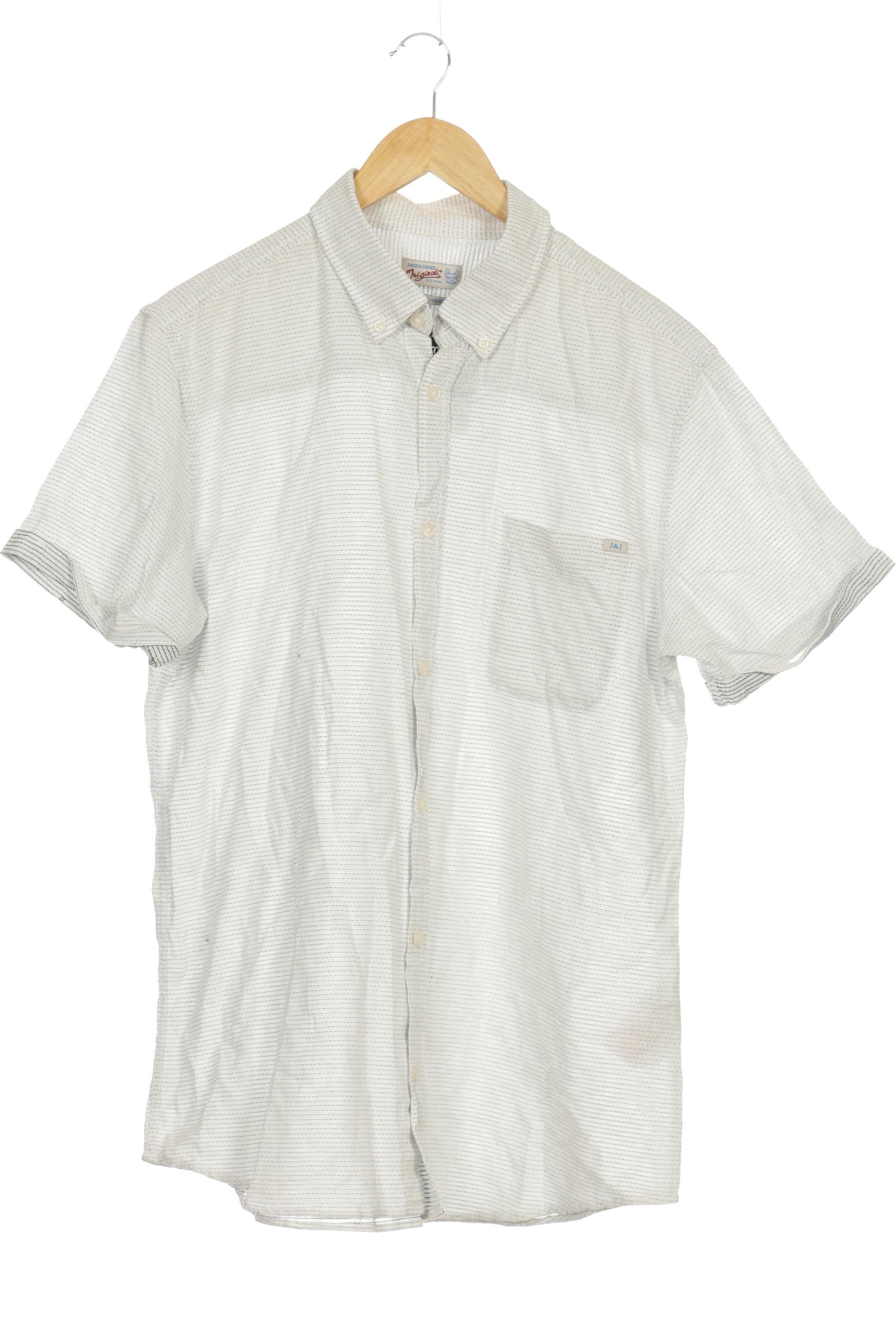 

Jack & Jones Herren Hemd, weiß, Gr. 54