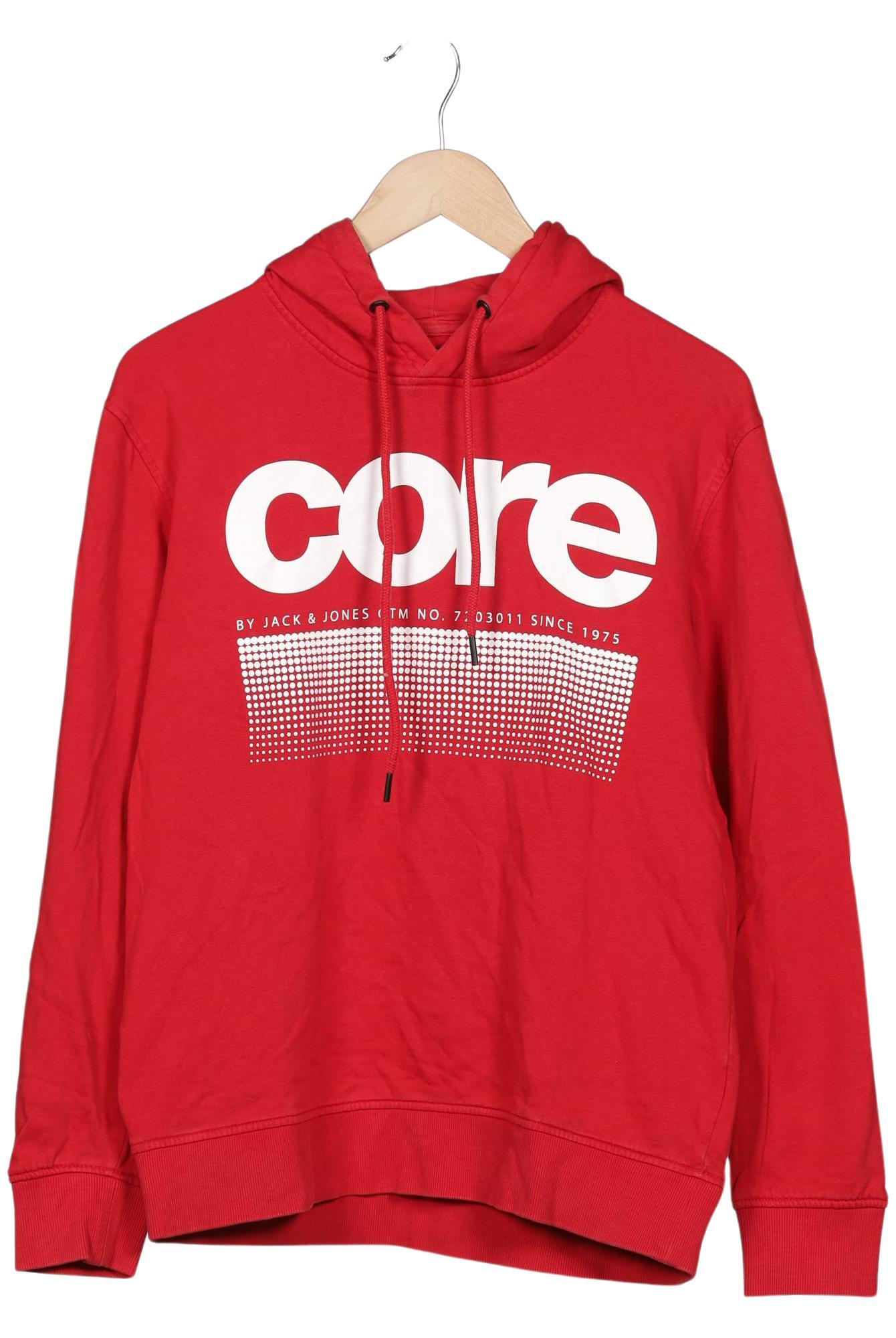 

Jack & Jones Herren Kapuzenpullover, rot, Gr. 52